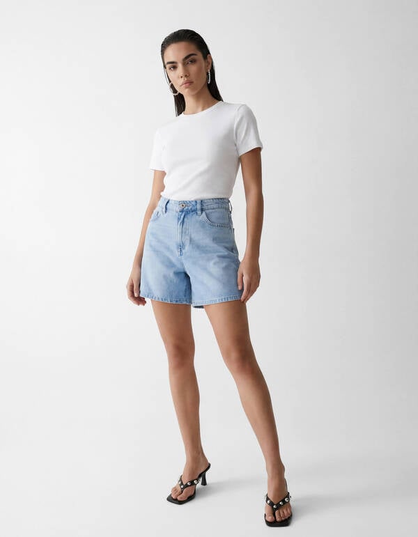 Denim Short gebleicht SHOEBY WOMEN
