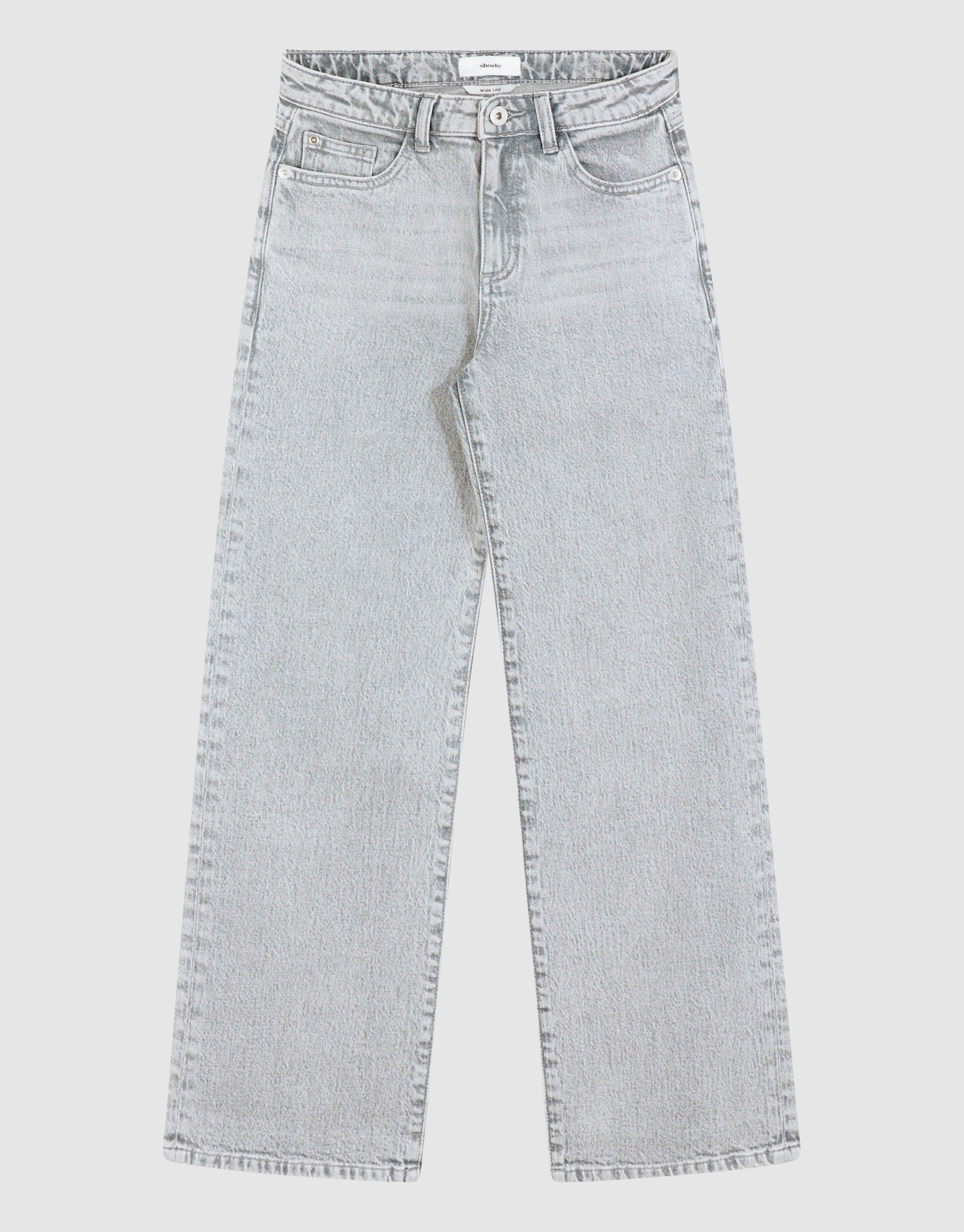 Weit geschnittene Jeans aus hellgrau SHOEBY GIRLS
