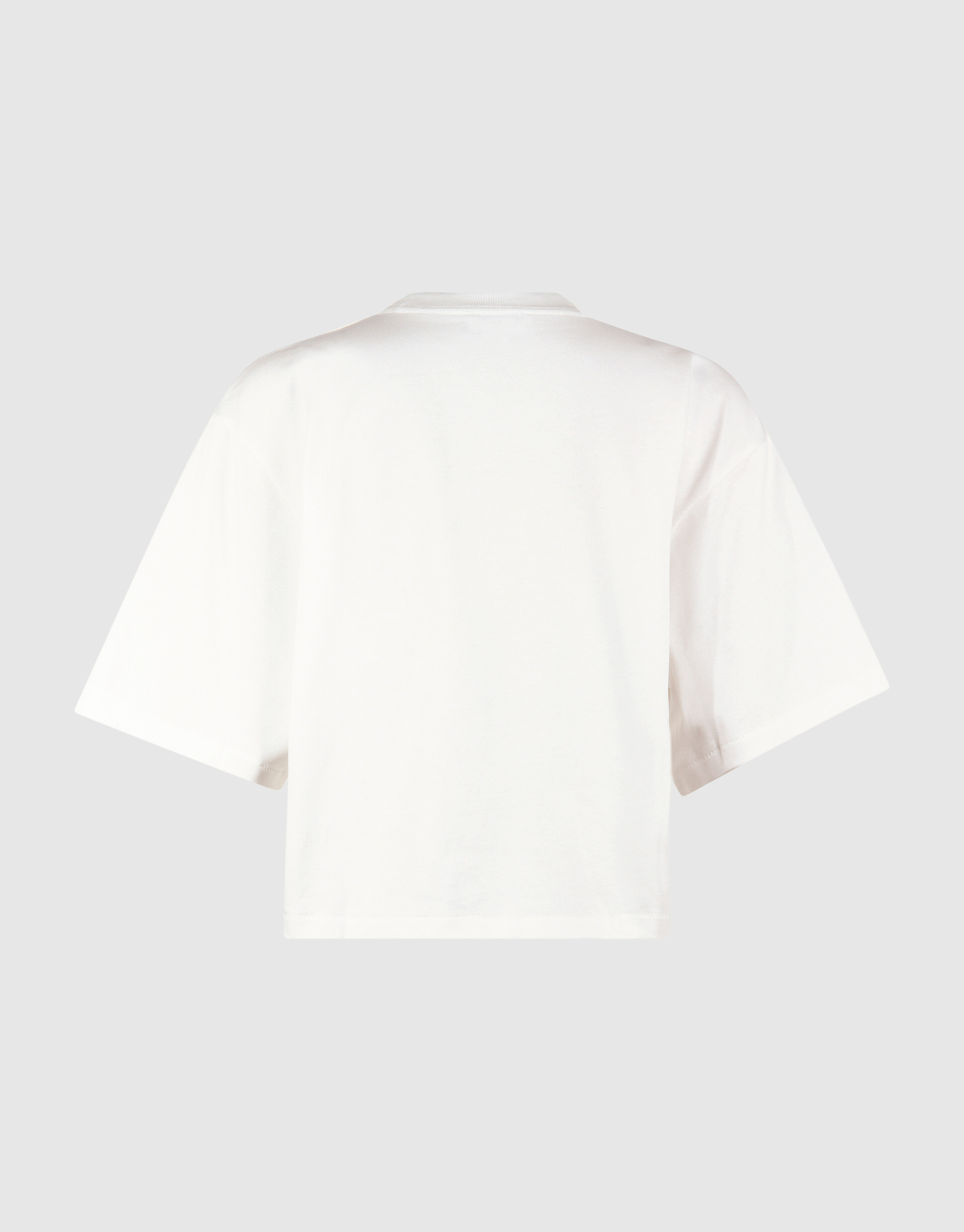 Cropped Boxy Fit T-Shirt Weiß SHOEBY WOMEN