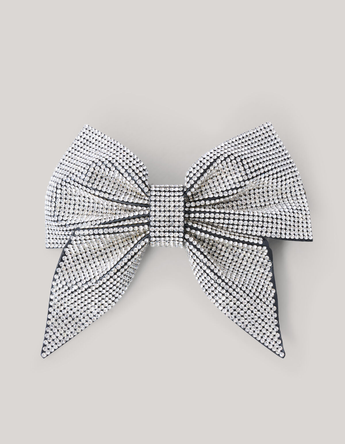 Strass Schleife Haarspange Silber By Lizzy SHOEBY ACCESSOIRES