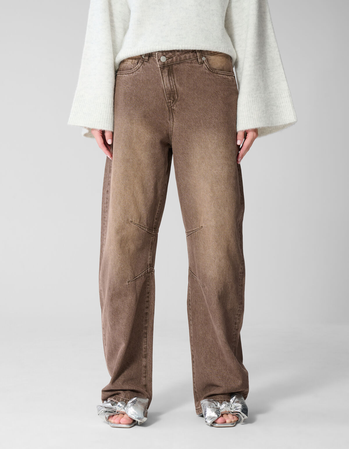 Jeans mit asymmetrischer Passform Barrel Fit Washe SHOEBY WOMEN