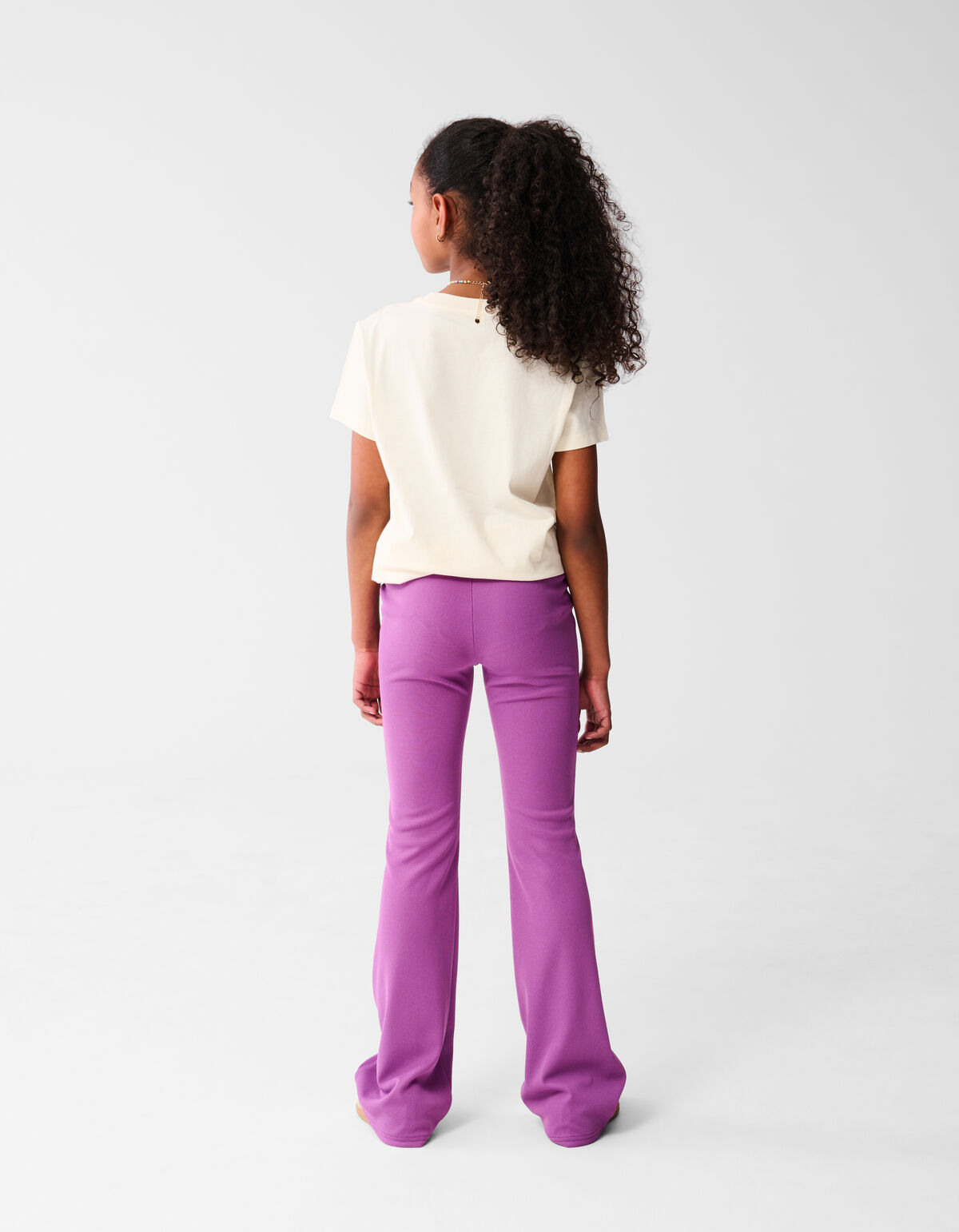 Strand Artwork T-shirt Off White SHOEBY GIRLS