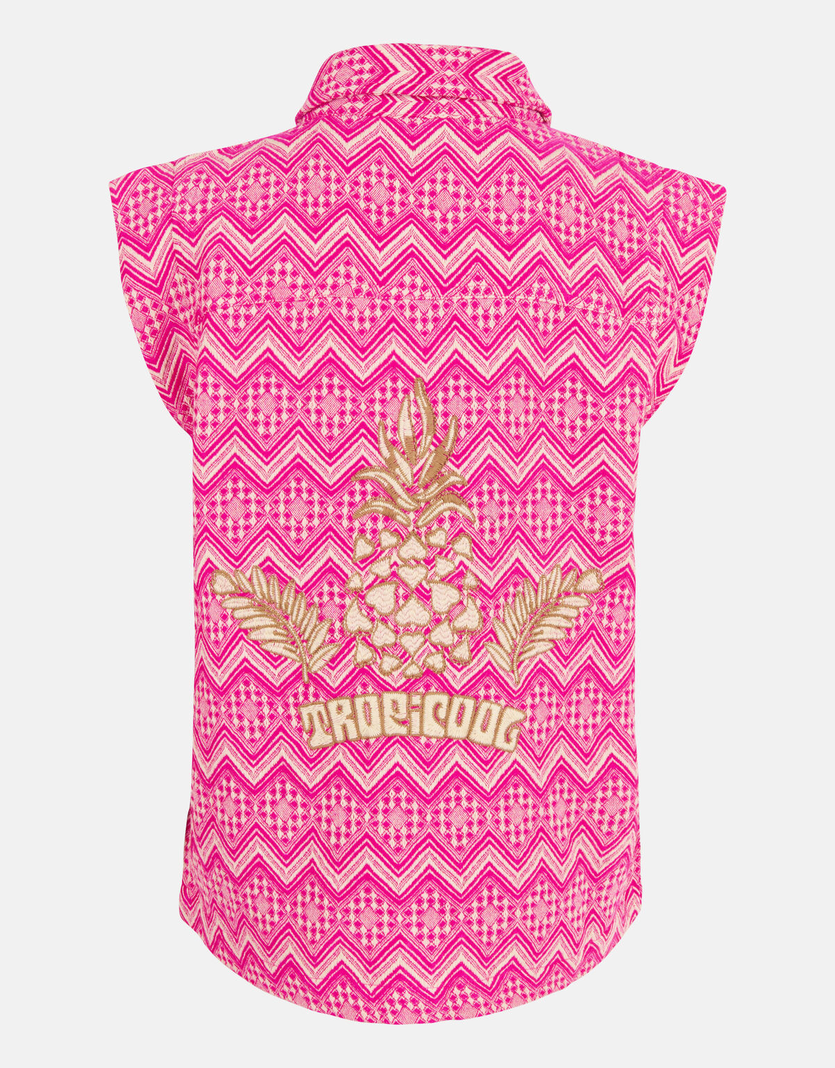 Besticktes Gilet Rosa SHOEBY GIRLS