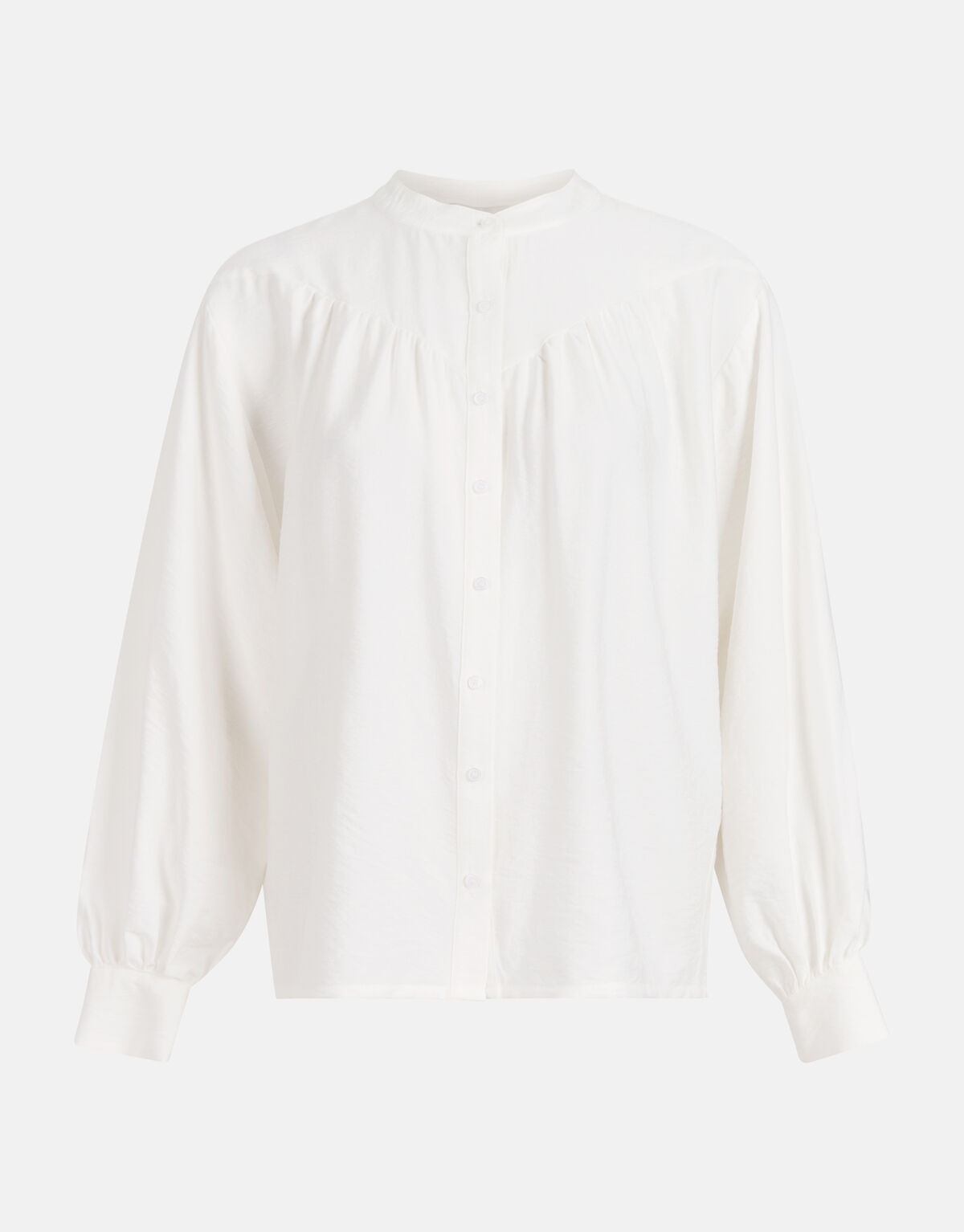 Relaxed Fit Hemd Weiß SHOEBY WOMEN