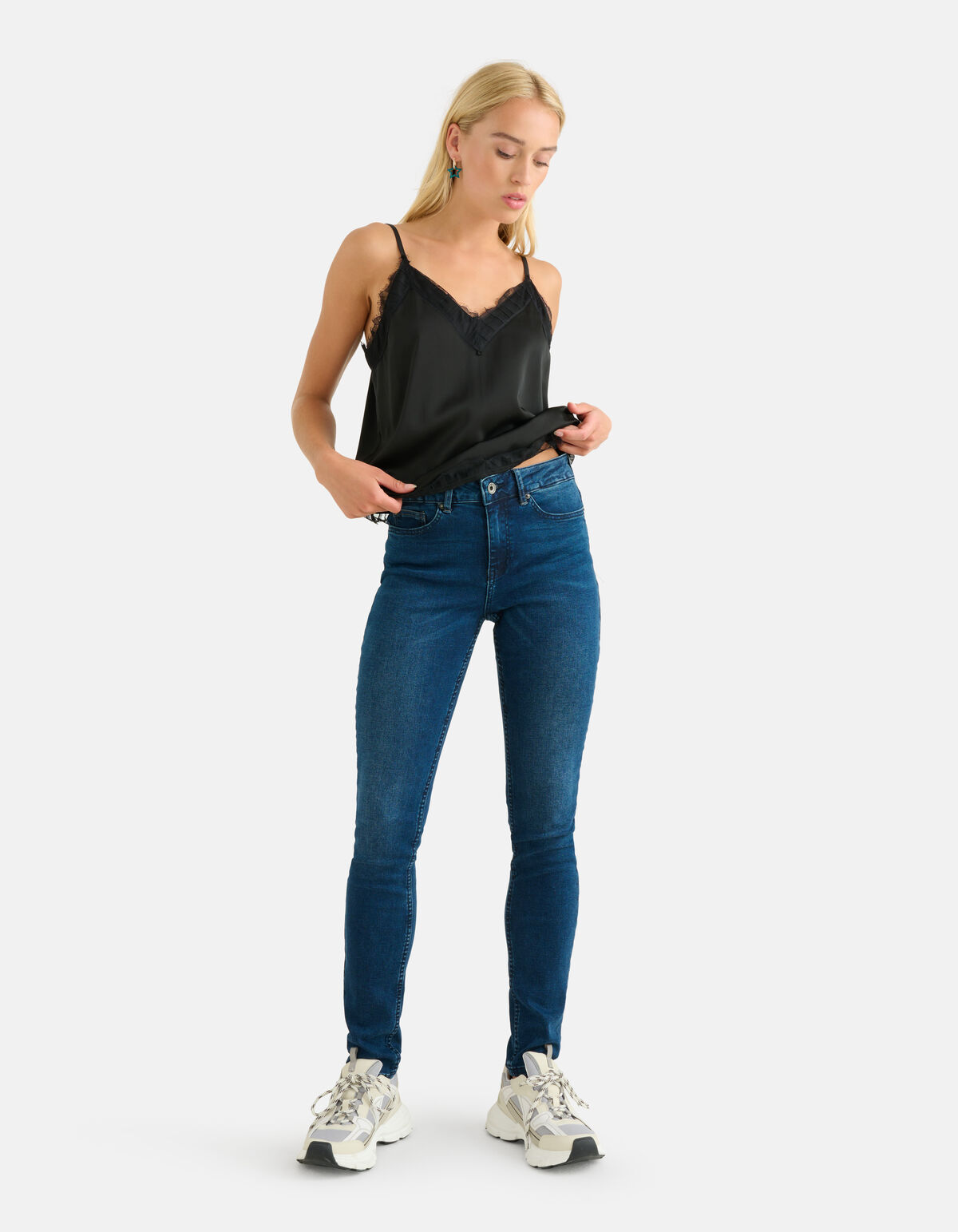 Skinny Jeans Dunkelblau Länge 32 SHOEBY WOMEN