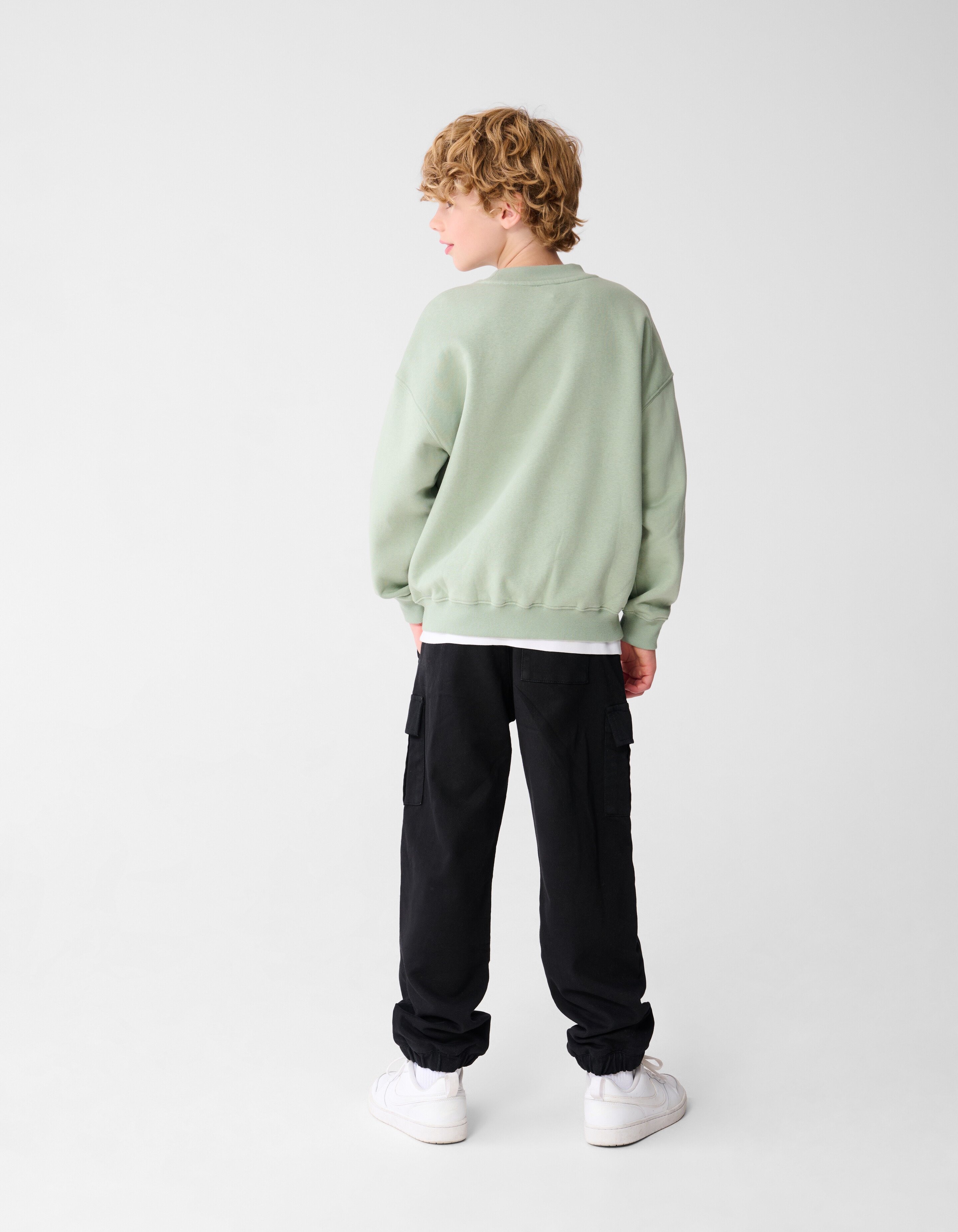 Trailraze Kunstwerk Pullover Grün SHOEBY BOYS