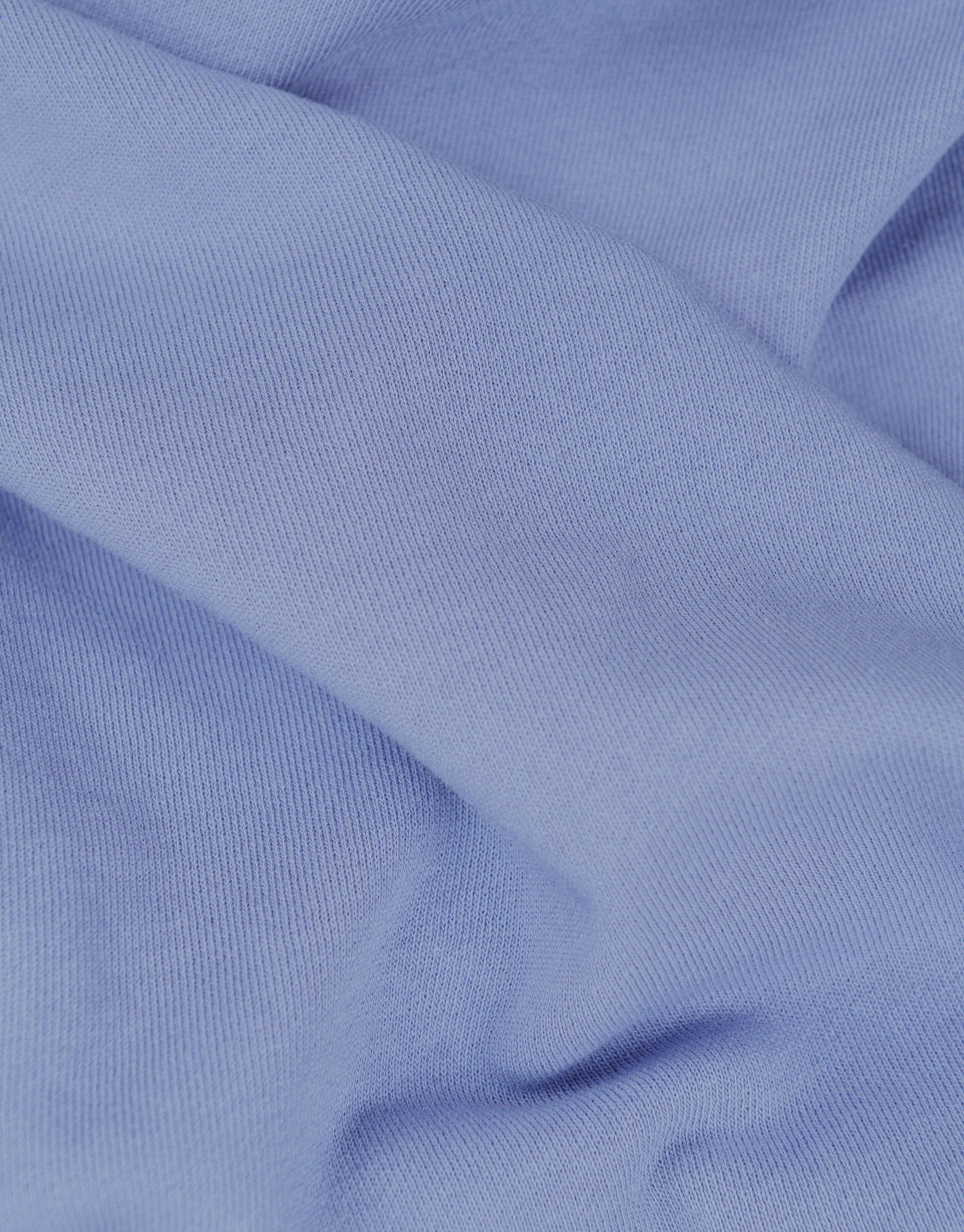 T-Shirt aus Sweatshirt-Stoff Blau REFILL