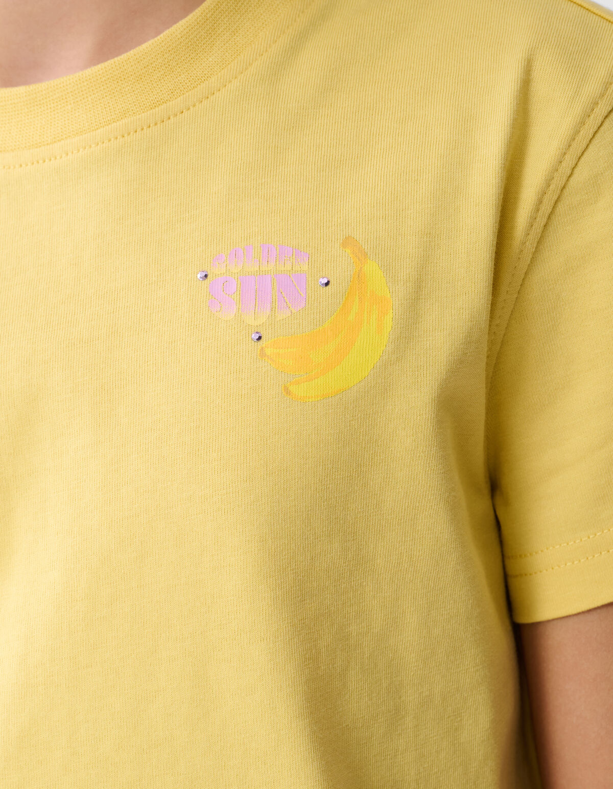 Sonnen-T-Shirt Hellgelb SHOEBY GIRLS