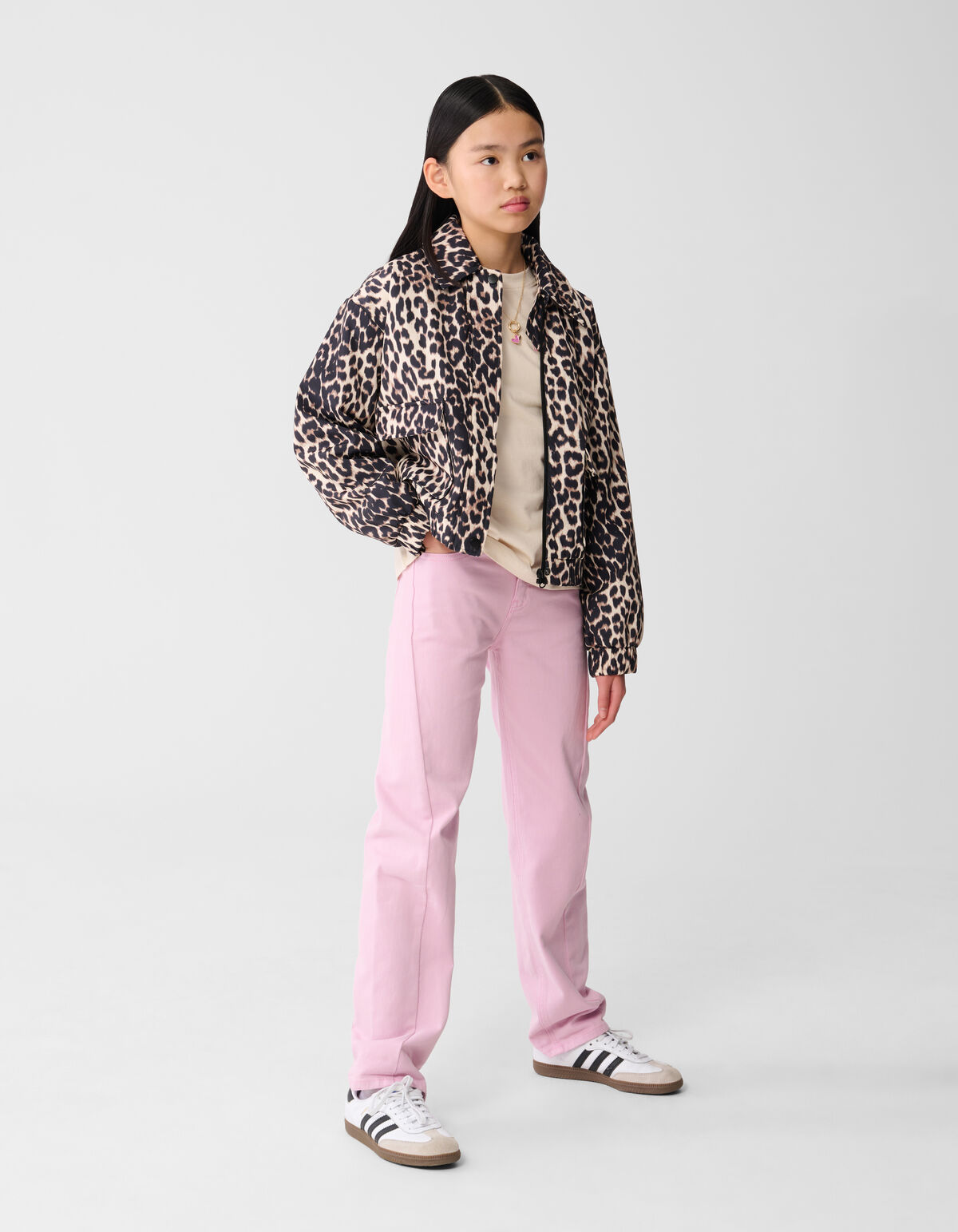 Barrel Fit Jeans Hellrosa SHOEBY GIRLS