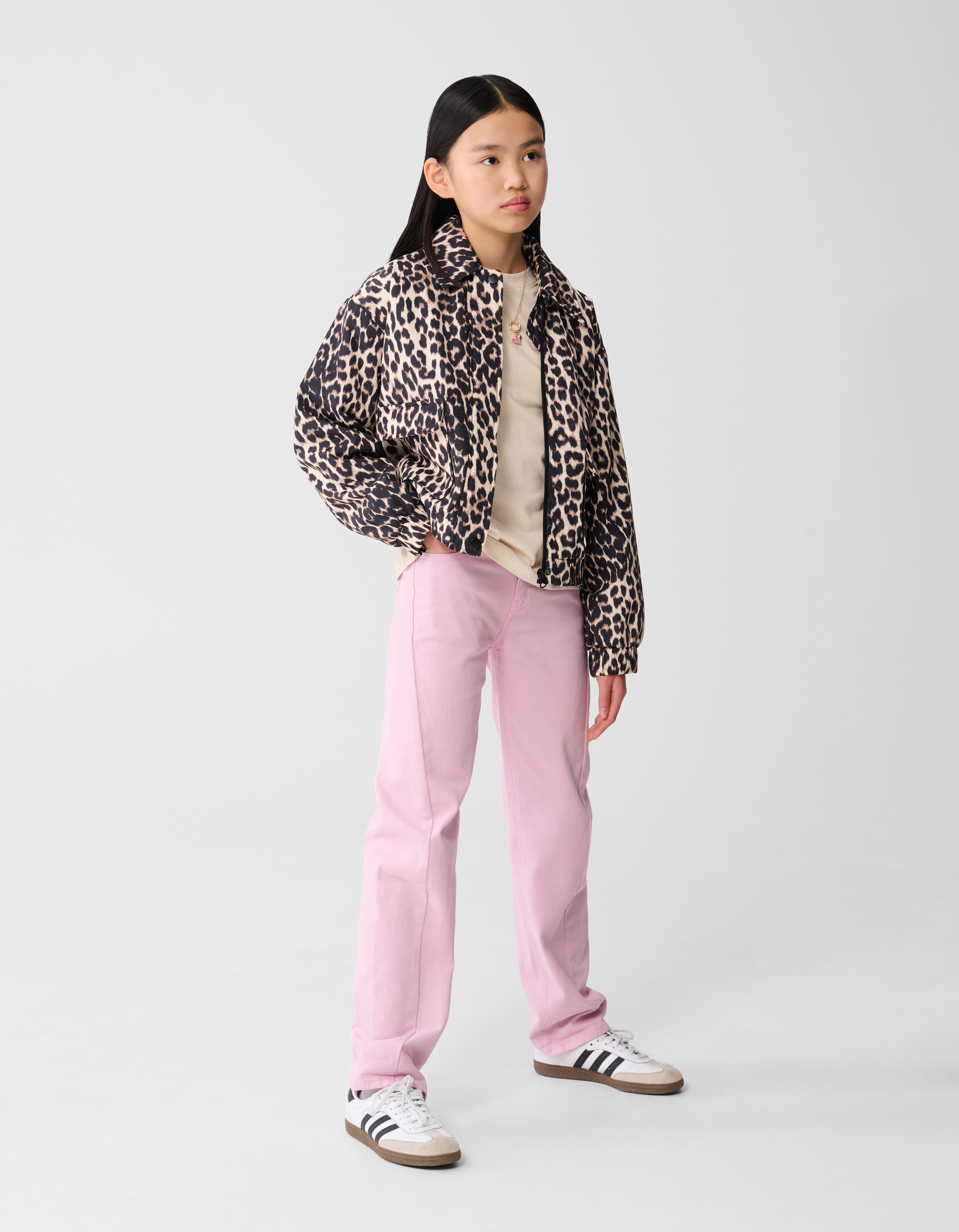 Barrel Fit Jeans Hellrosa SHOEBY GIRLS