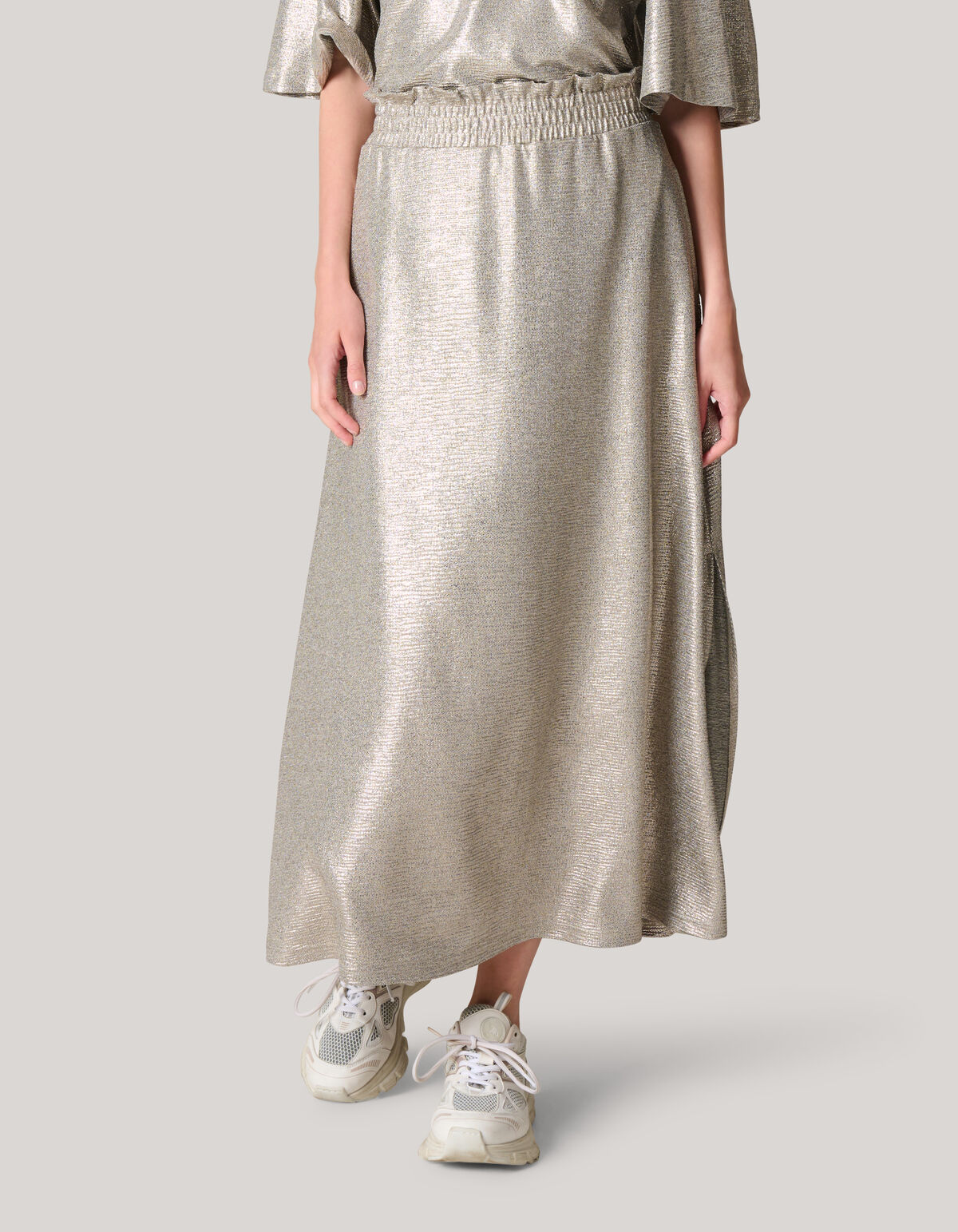 Metallic Rok Zilver SHOEBY WOMEN