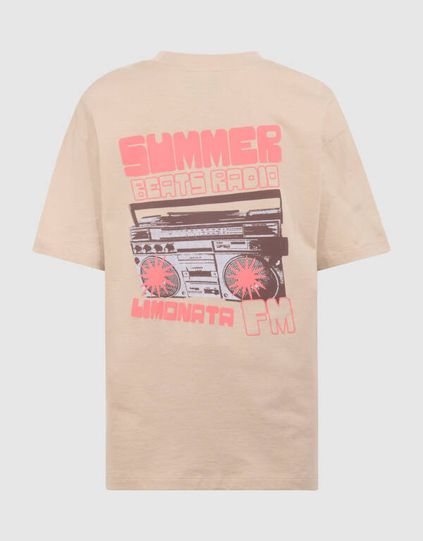 Limonata Artwork T-Shirt Sand SHOEBY BOYS