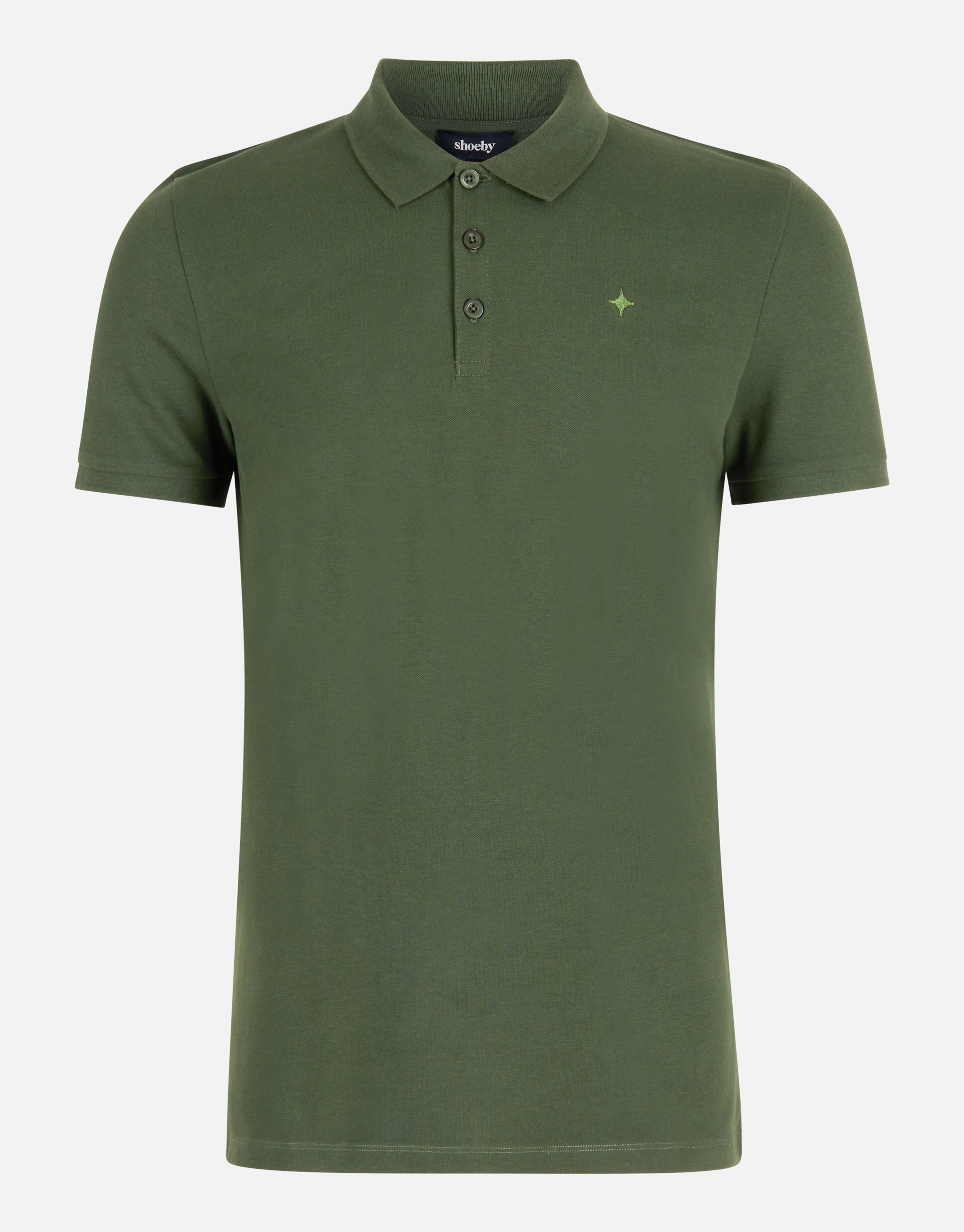 Basic Polo Dunkelgrün SHOEBY MEN