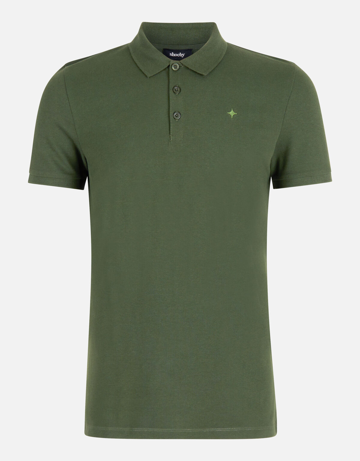 Basic Polo Dunkelgrün SHOEBY MEN