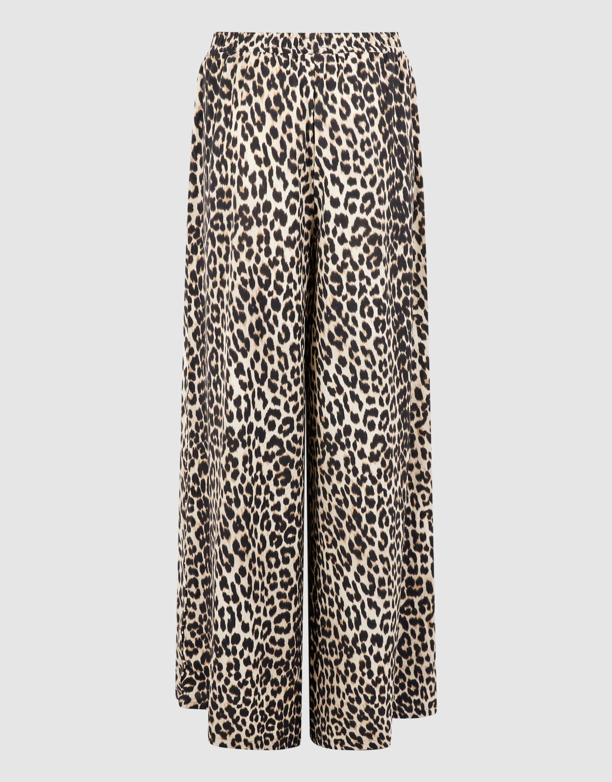 Leopard Twist Weitbein-Hose Braun SHOEBY WOMEN