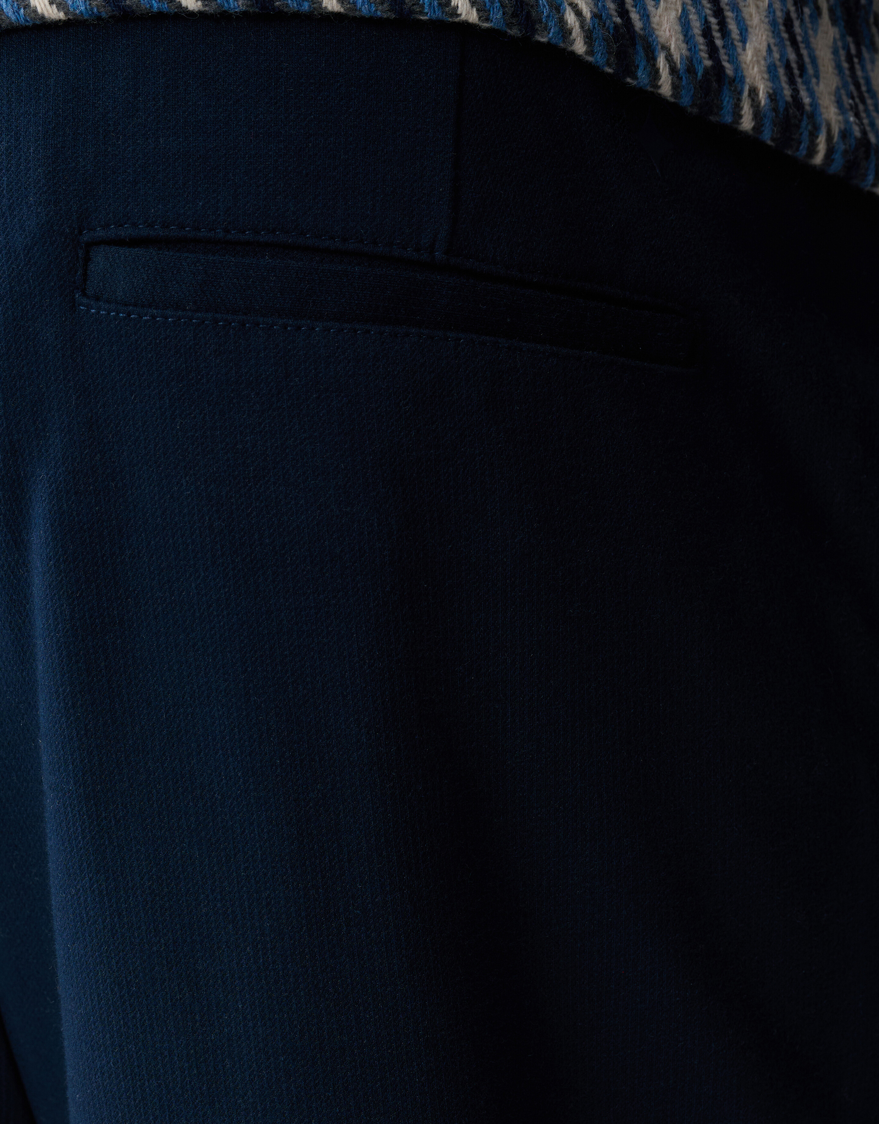 Faltenhose in regul&auml;rer Passform, dunkelblau SHOEBY MEN