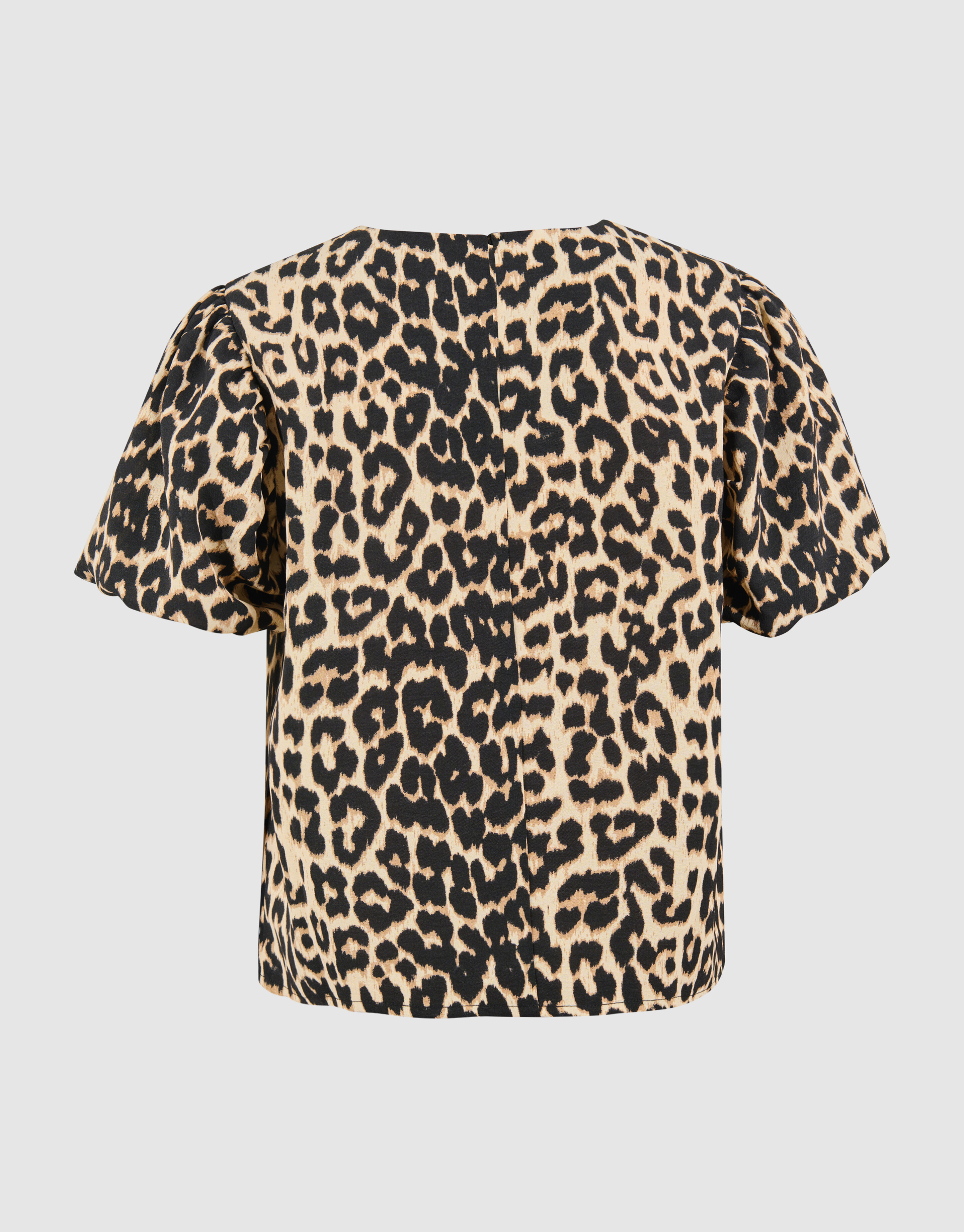 Leopard Puff Top Braun SHOEBY GIRLS