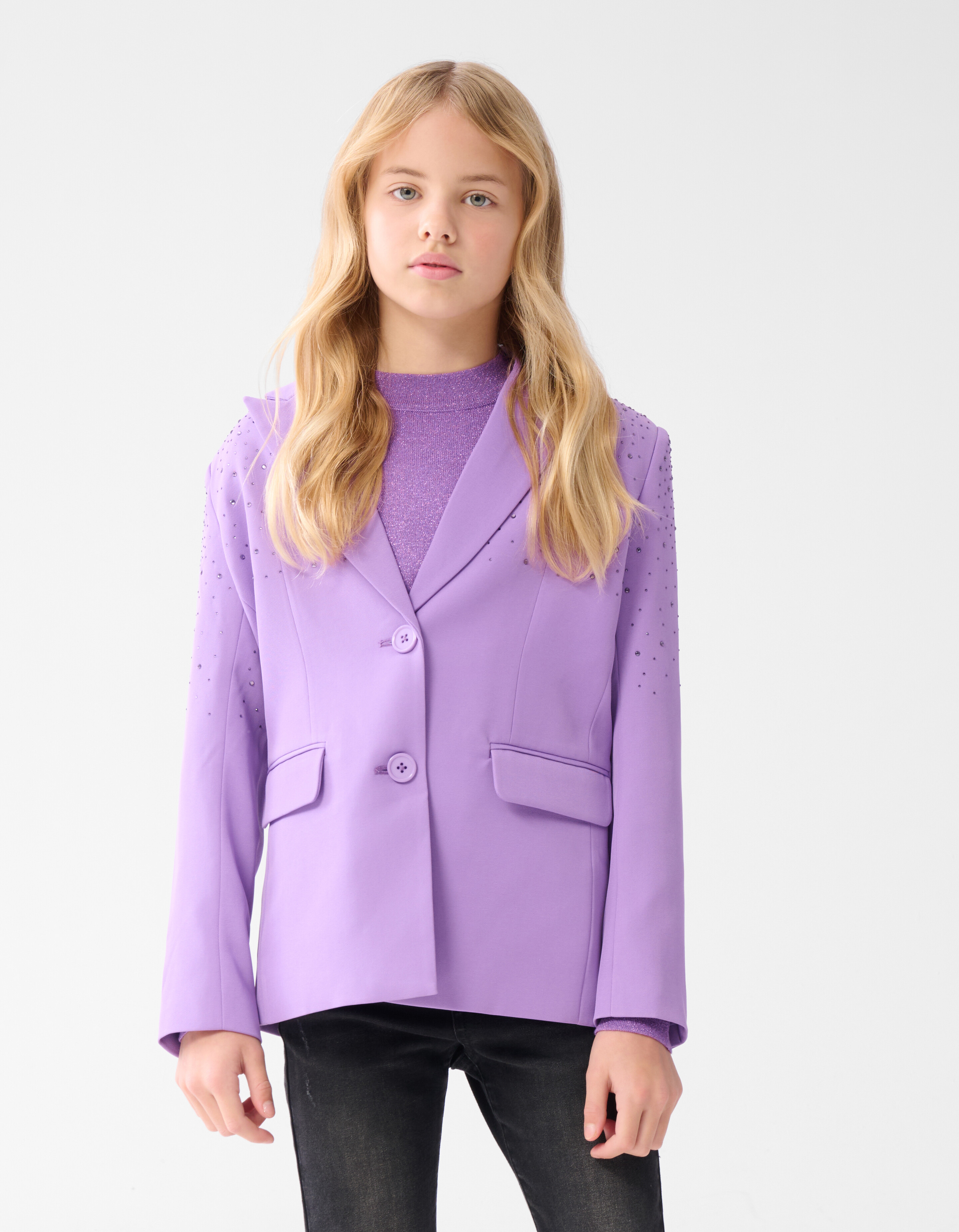 Strass Blazer Hellviolett SHOEBY GIRLS