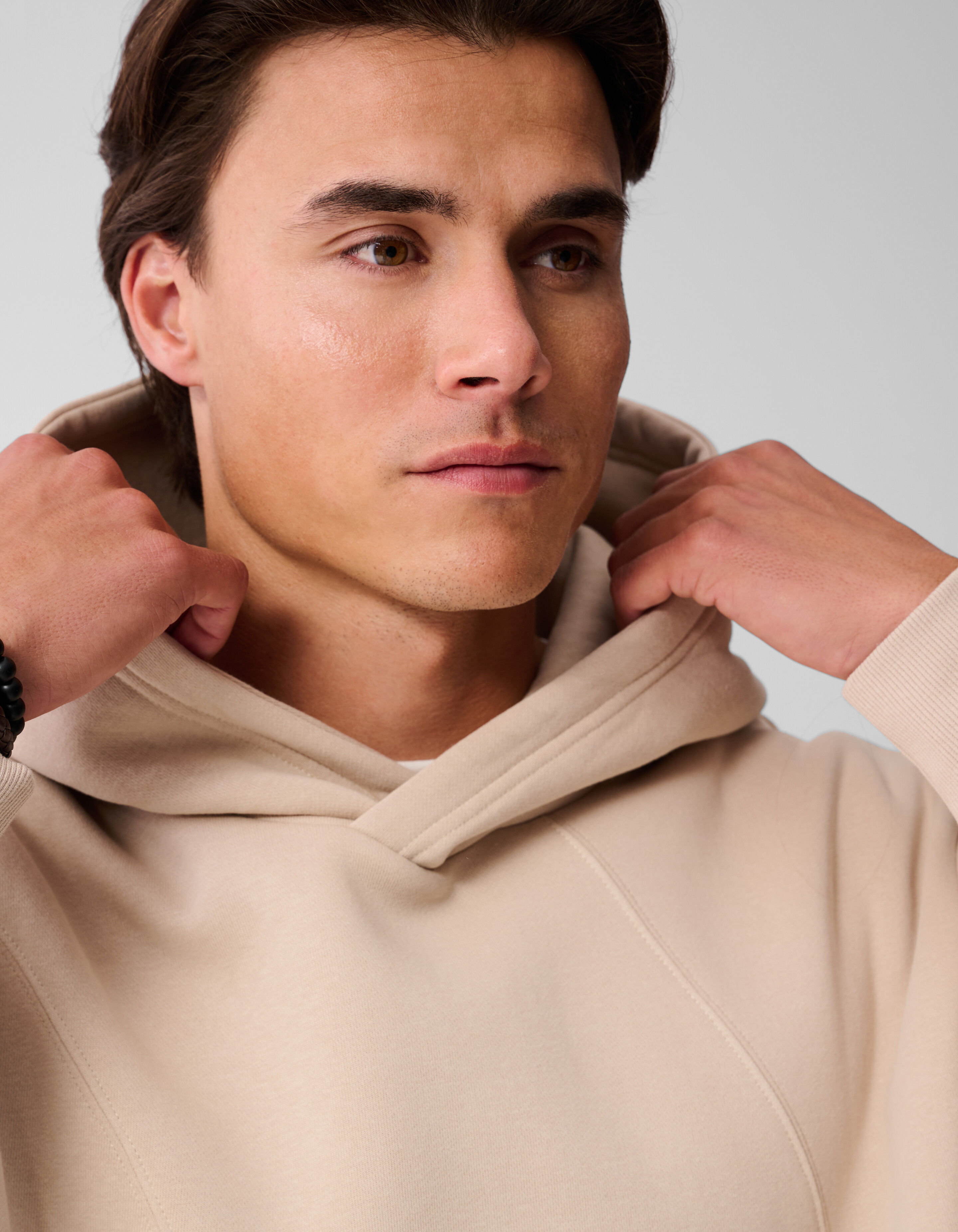 Gemischter Sweat-Hoodie Sand SHOEBY MEN