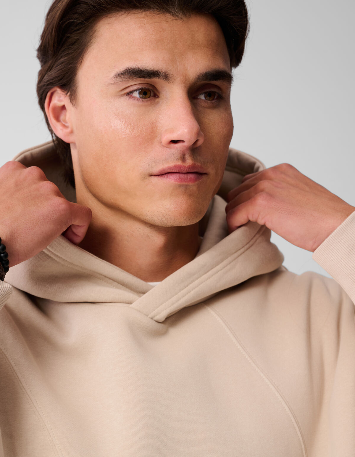 Gemischter Sweat-Hoodie Sand SHOEBY MEN