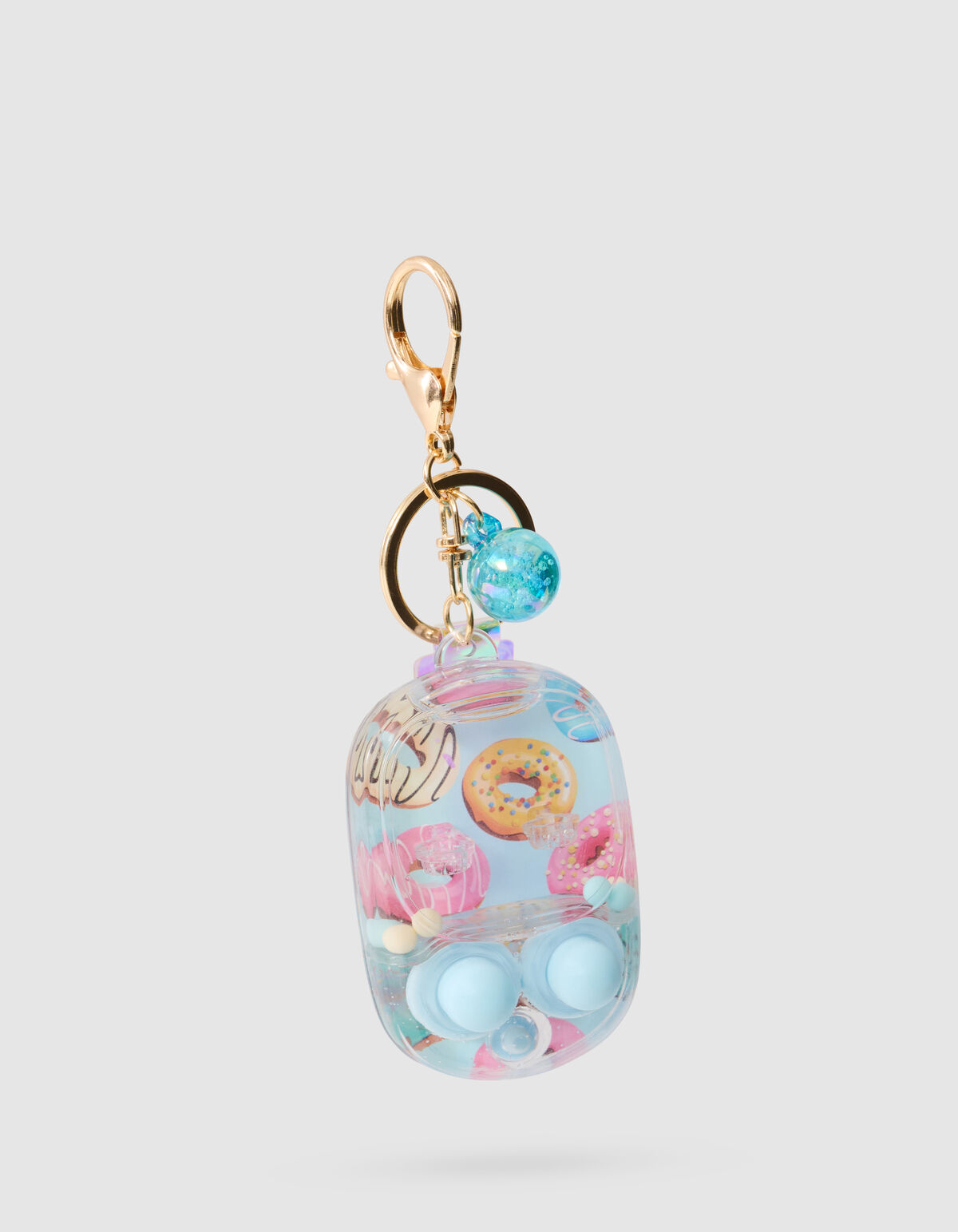 Donut Schlüsselanhänger Hellblau SHOEBY ACCESSOIRES