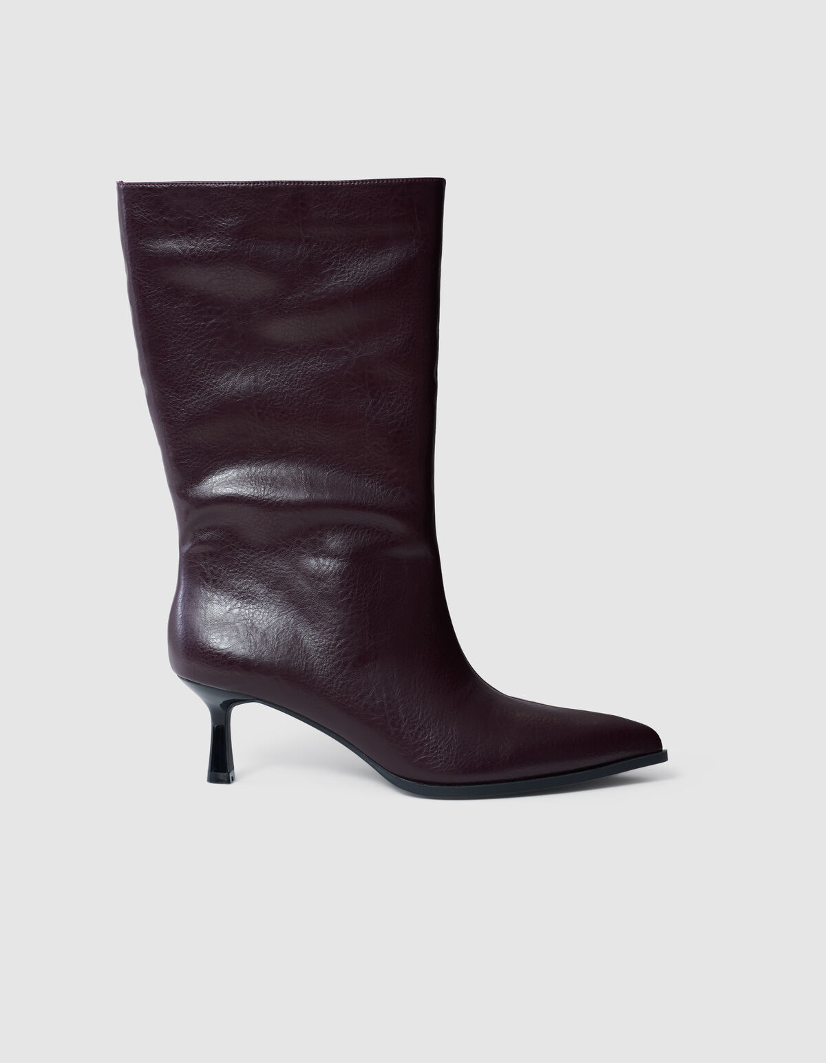 Hohe Stiefel Dunkelrot SHOEBY SHOES