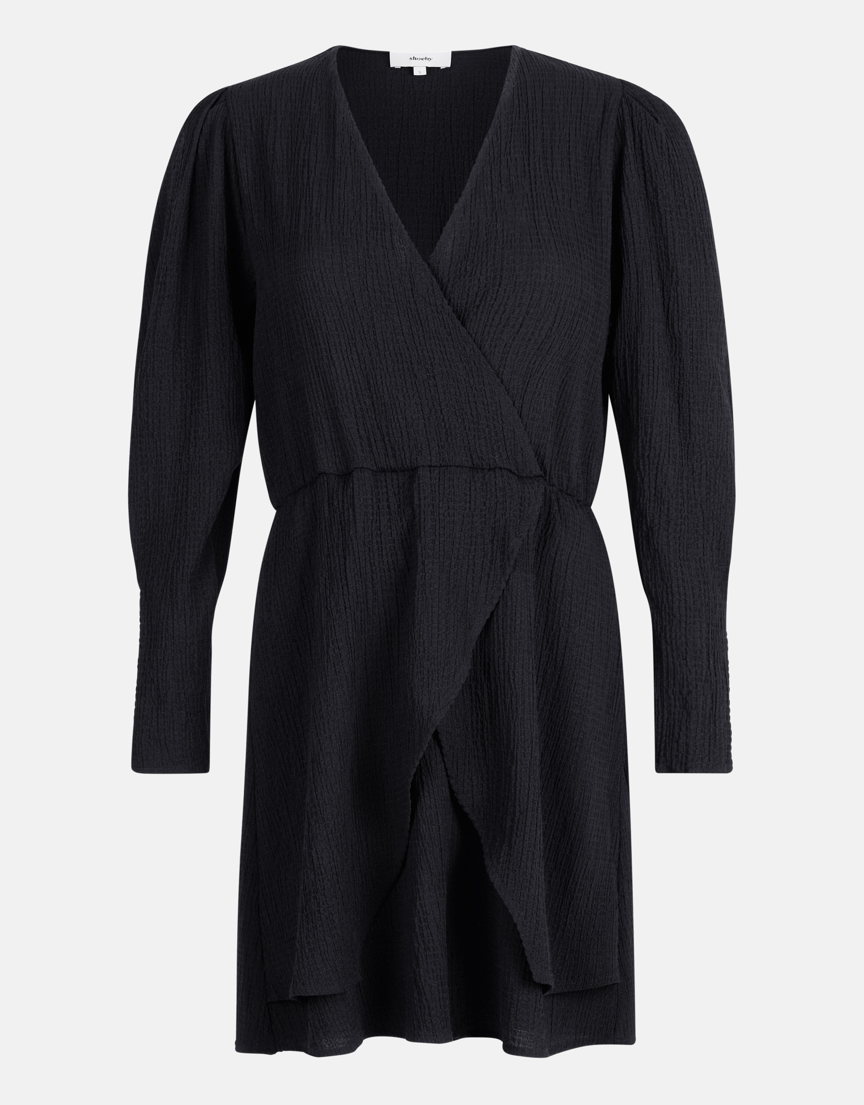 Crinkle Kleid Schwarz SHOEBY WOMEN