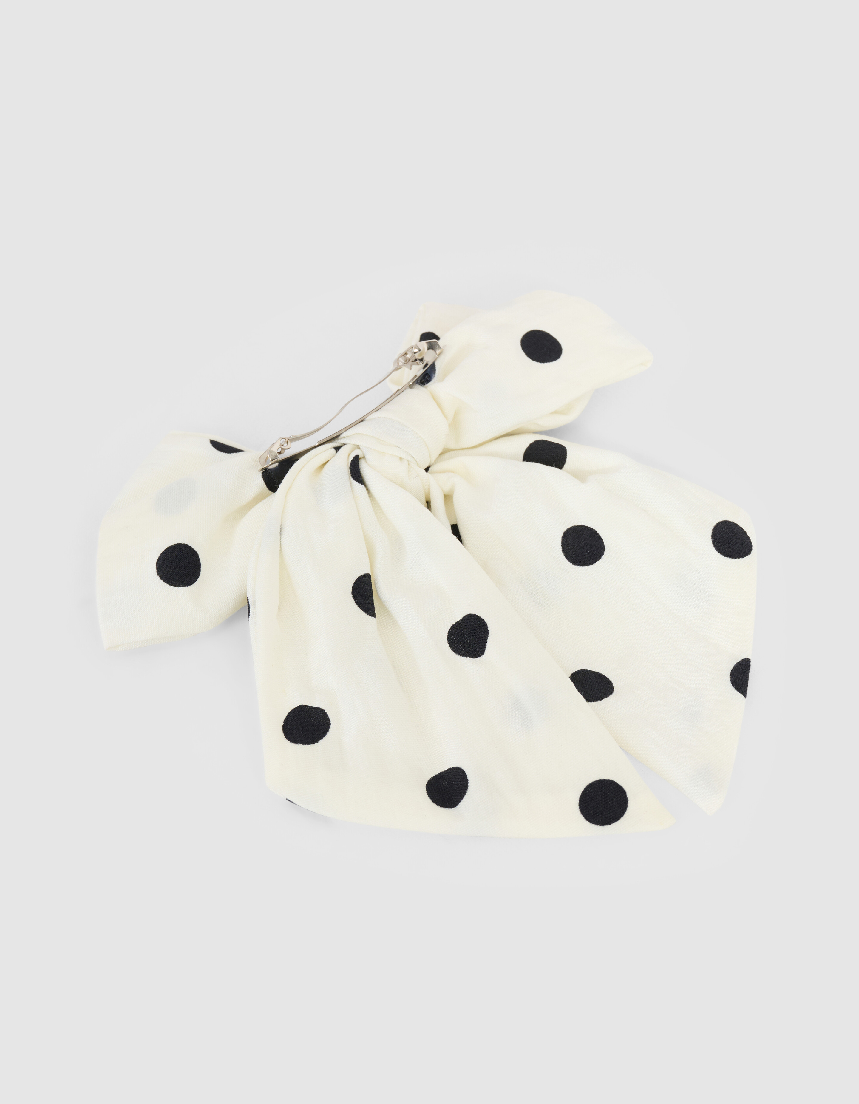 Bow Tie Polka Dot Clip Off-White SHOEBY ACCESSOIRES