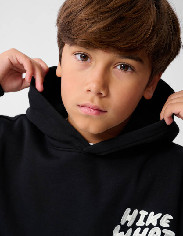 Like Hike Kunstwerk Hoodie Schwarz SHOEBY BOYS