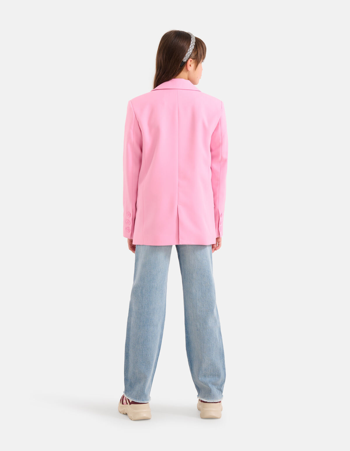 Basis Blazer Lichtroze SHOEBY GIRLS