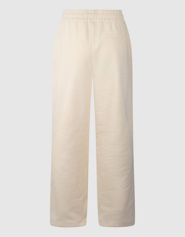 Weit geschnittene Jogginghose in gebrochenem Wei&szlig; SHOEBY WOMEN