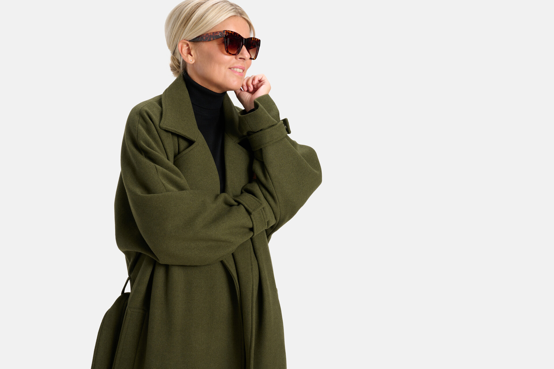 Mantel Armeegrün By Lonneke SHOEBY WOMEN