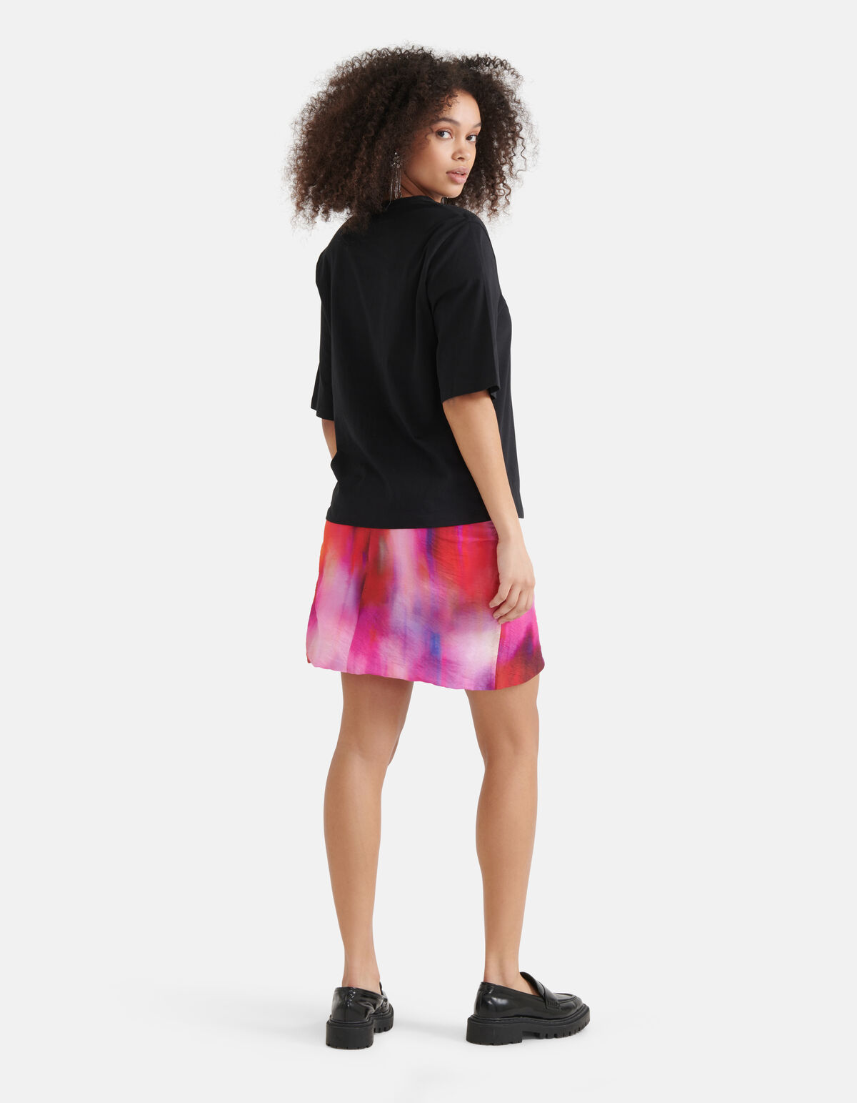 Schulterpolster-T-Shirt Schwarz SHOEBY WOMEN