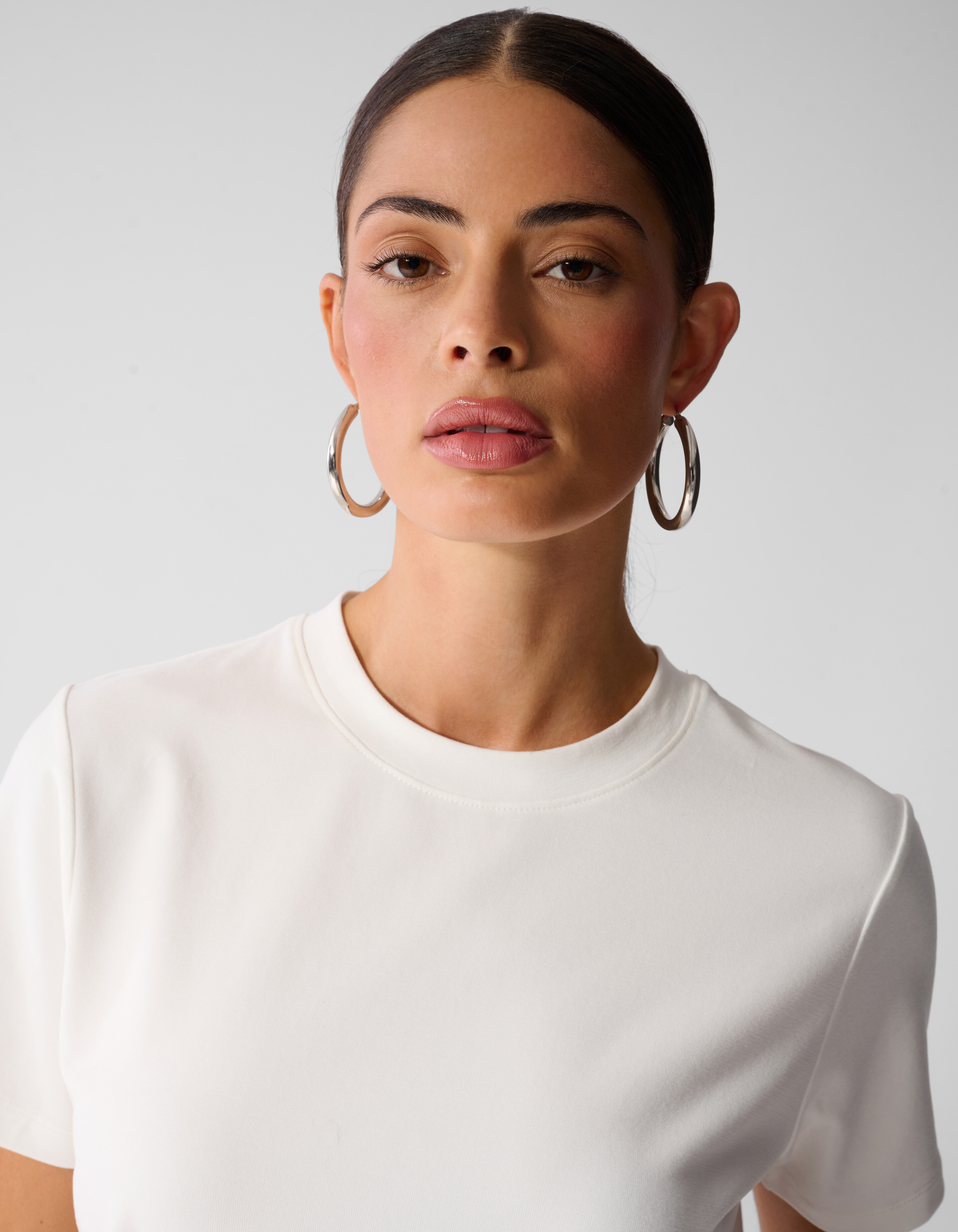 Basic T-Shirt Wei&szlig; By Anna SHOEBY WOMEN