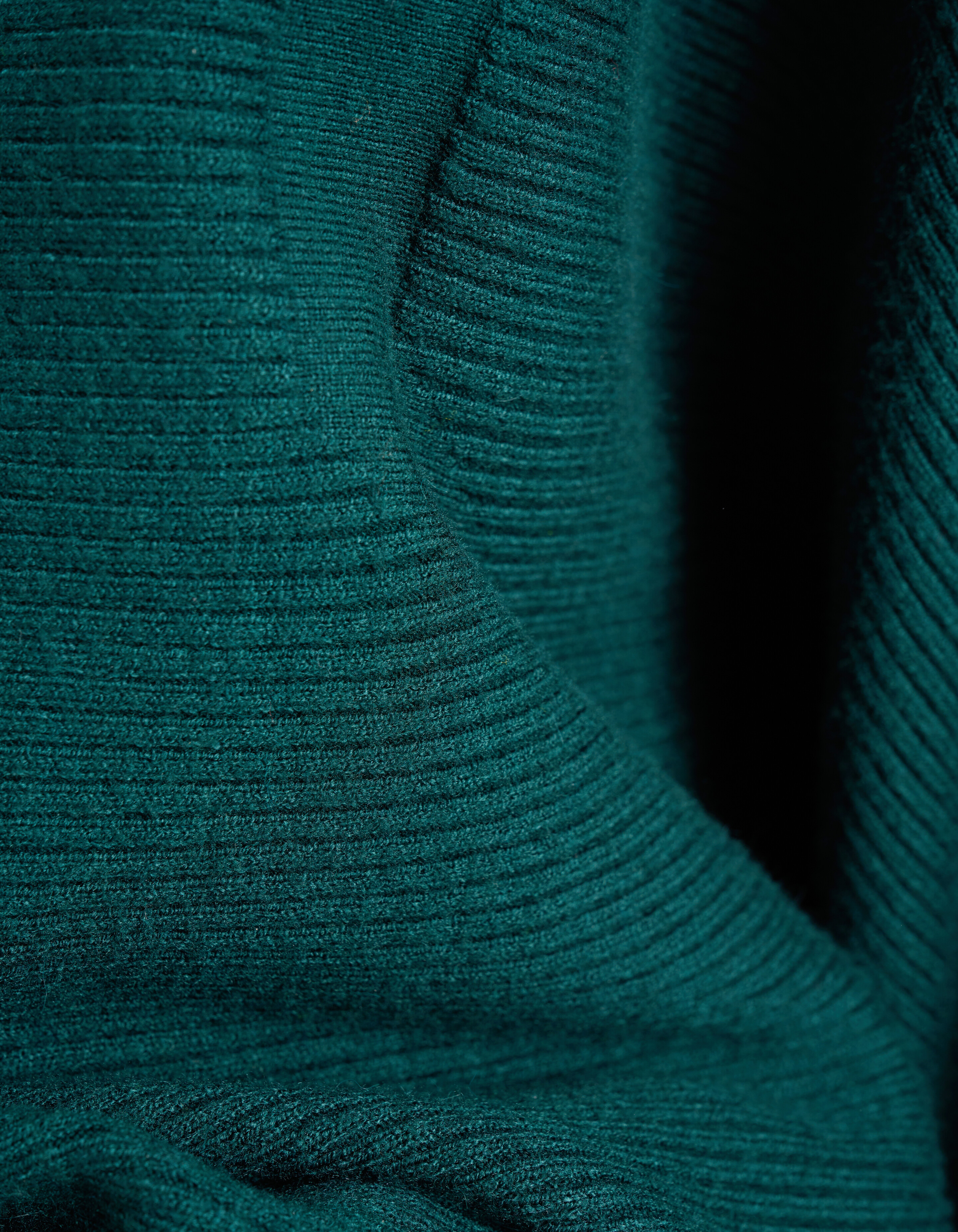 Pullover mit weiten Ärmeln Dunkelgrün SHOEBY WOMEN