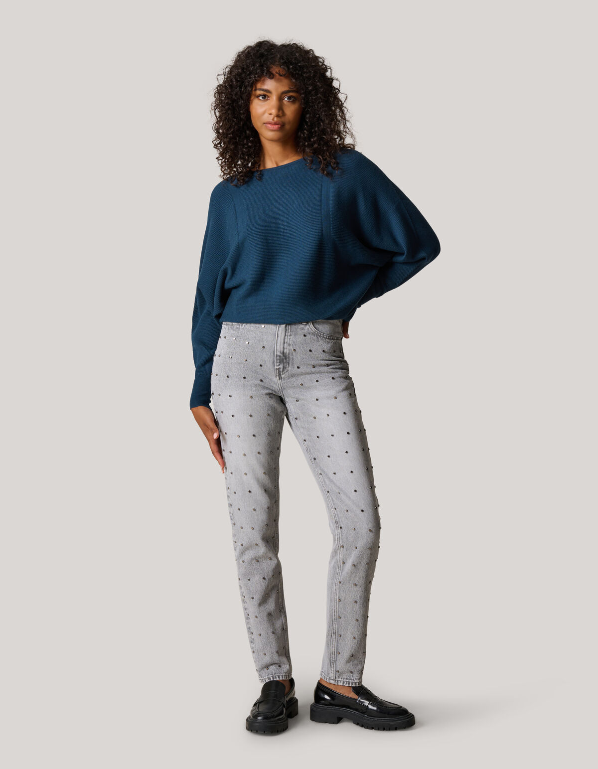 Übergroßer Pullover Blau SHOEBY WOMEN