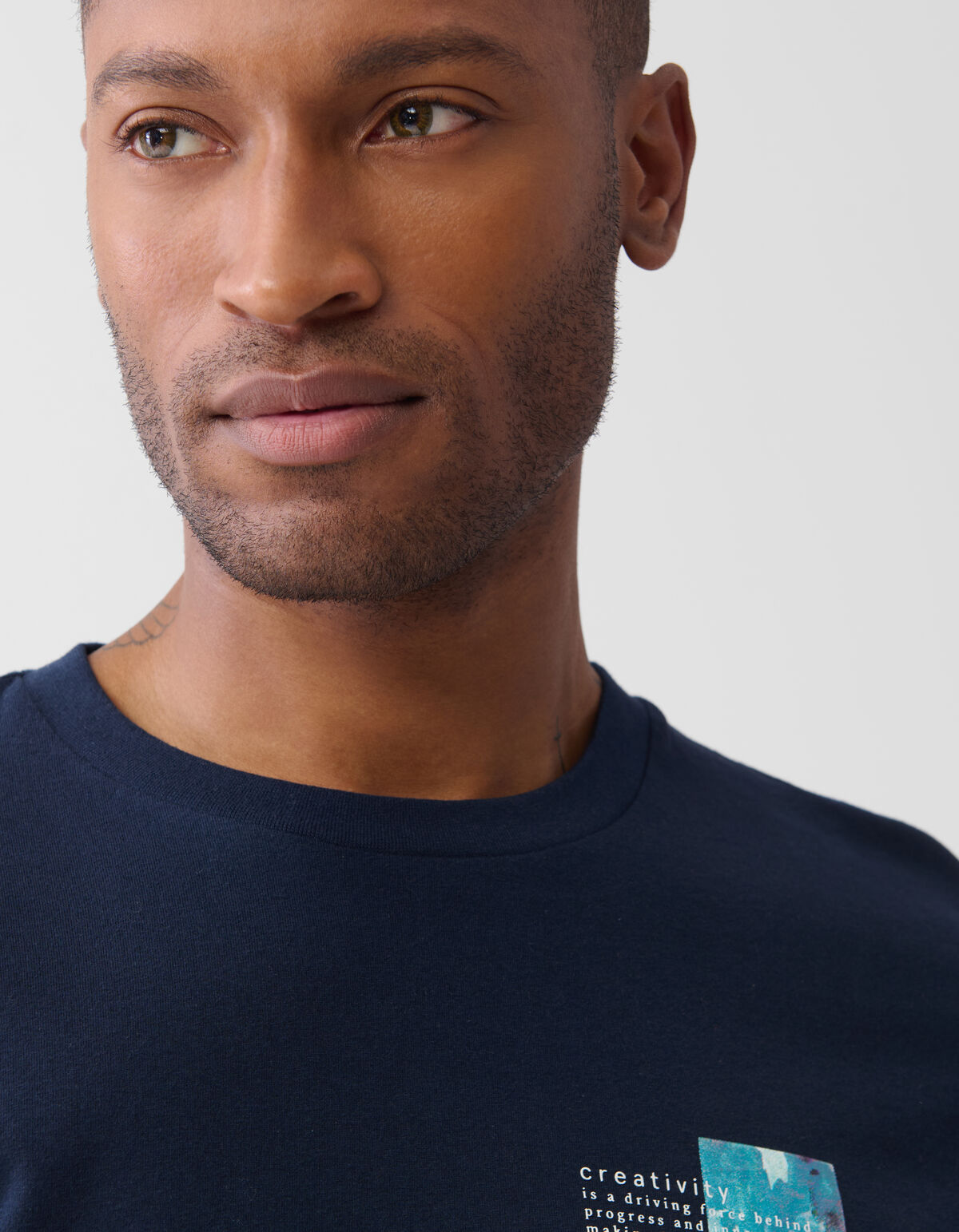 Artwork T-shirt Dunkelblau SHOEBY MEN