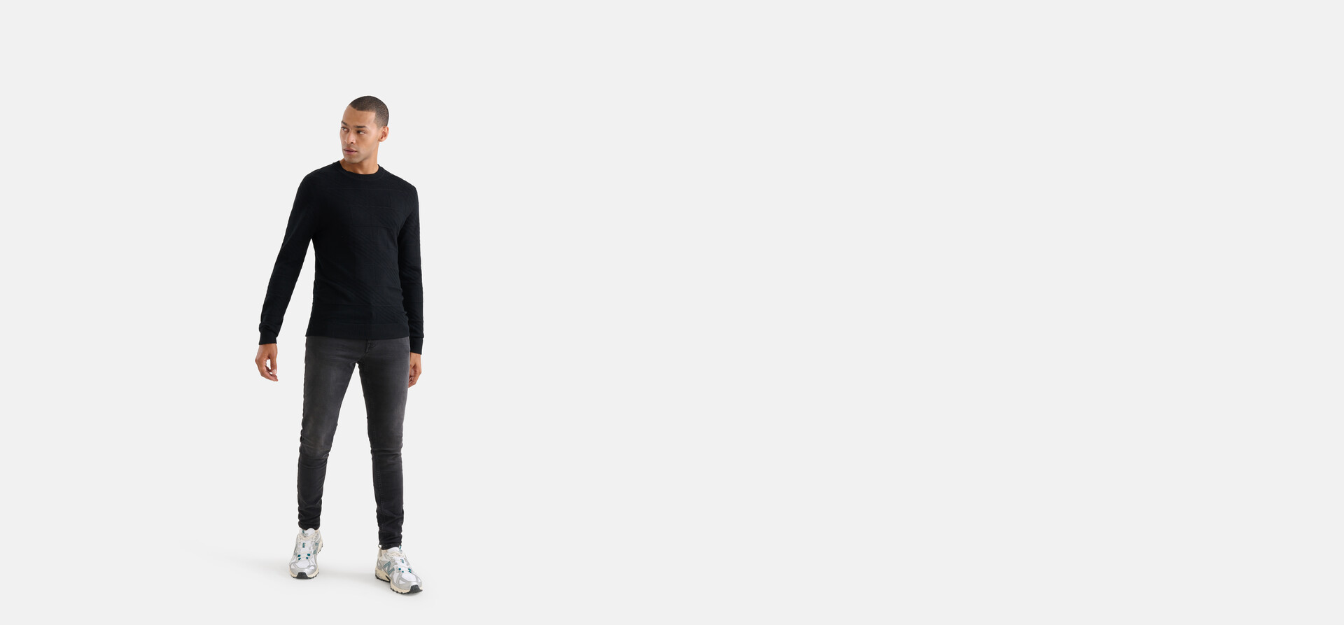 Skinny Jeans Schwarz Länge 34 Refill