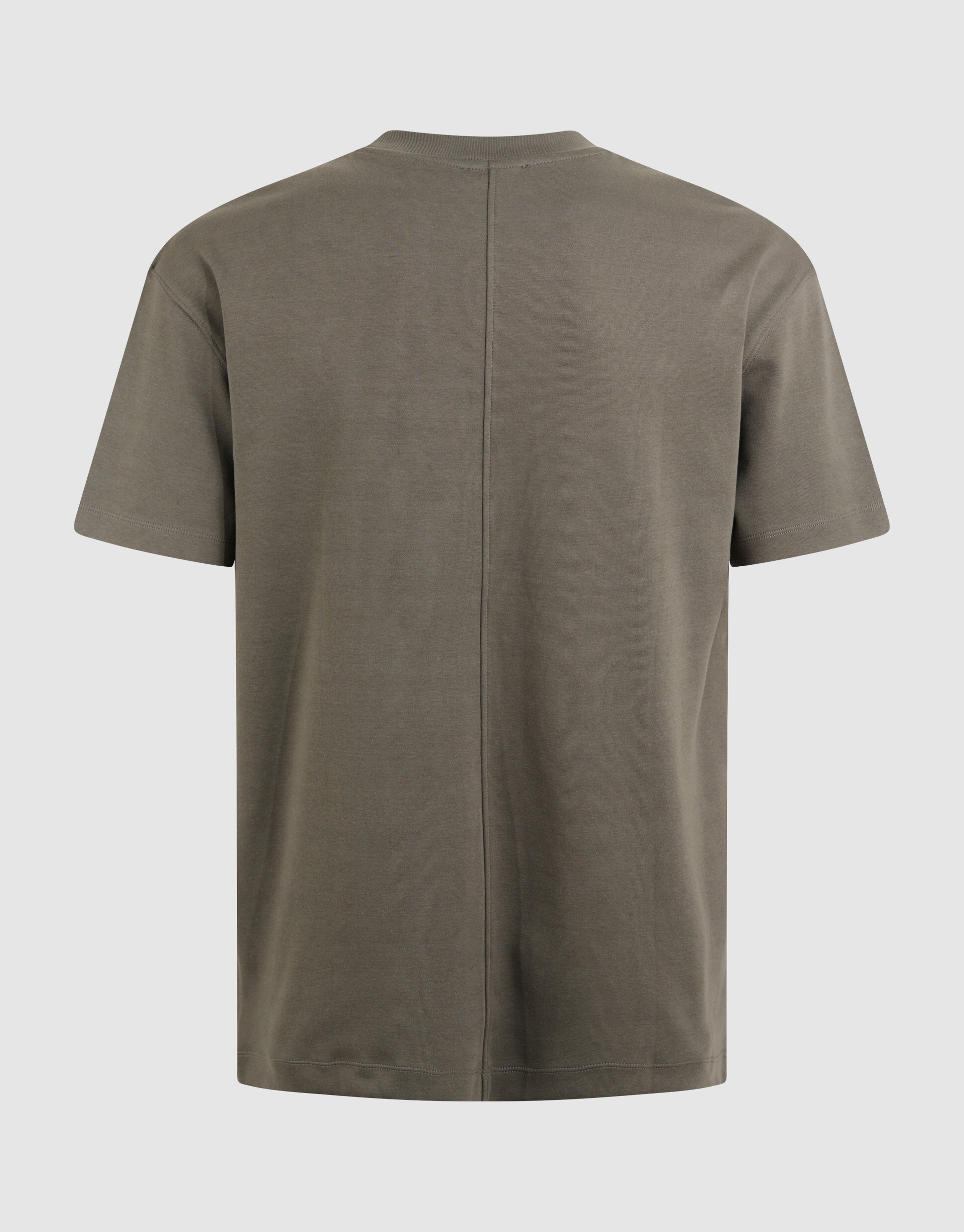 Stickerei-Kunst T-Shirt Dunkelgrün SHOEBY MEN