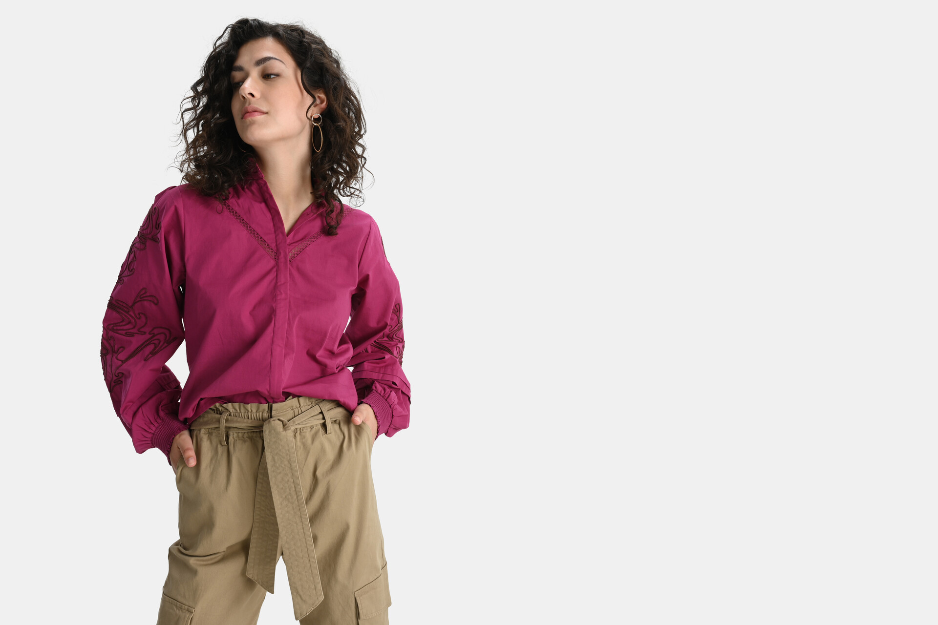 Bluse Cord Embro SHOEBY WOMEN