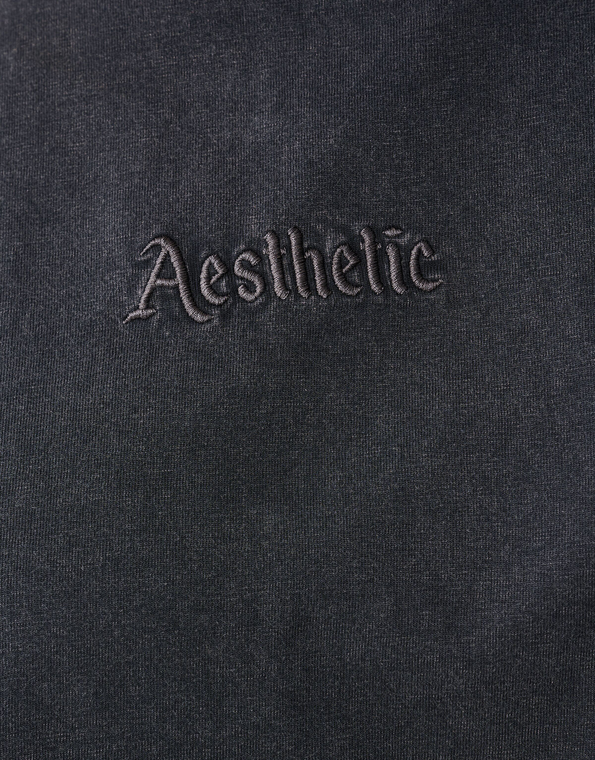 Ästhetisch gewaschenes T-shirt Grau SHOEBY WOMEN