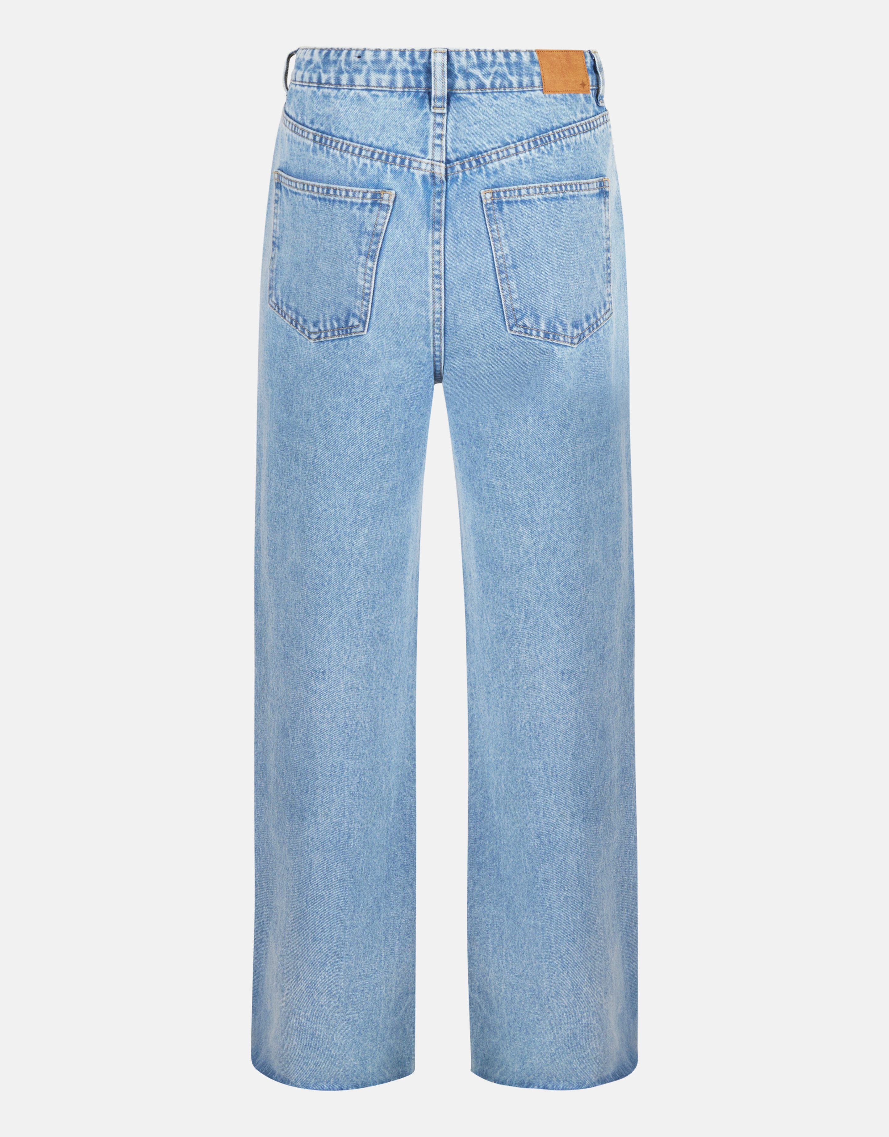 Strass Jeans mit weitem Bein Mediumstone L33 SHOEBY WOMEN
