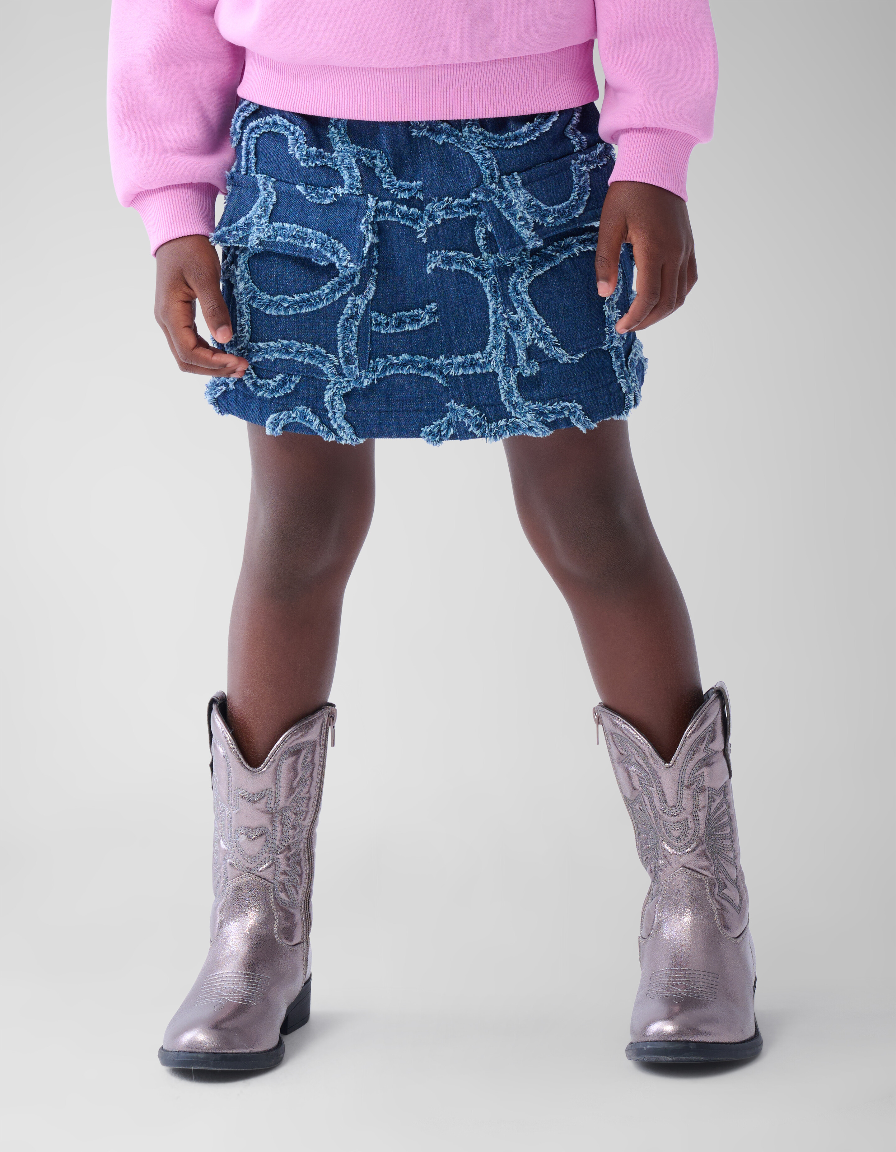 Cargo-Herz-Rock Dunkelblau SHOEBY GIRLS