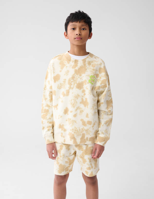 Tie Dye Pullover Off White SHOEBY BOYS