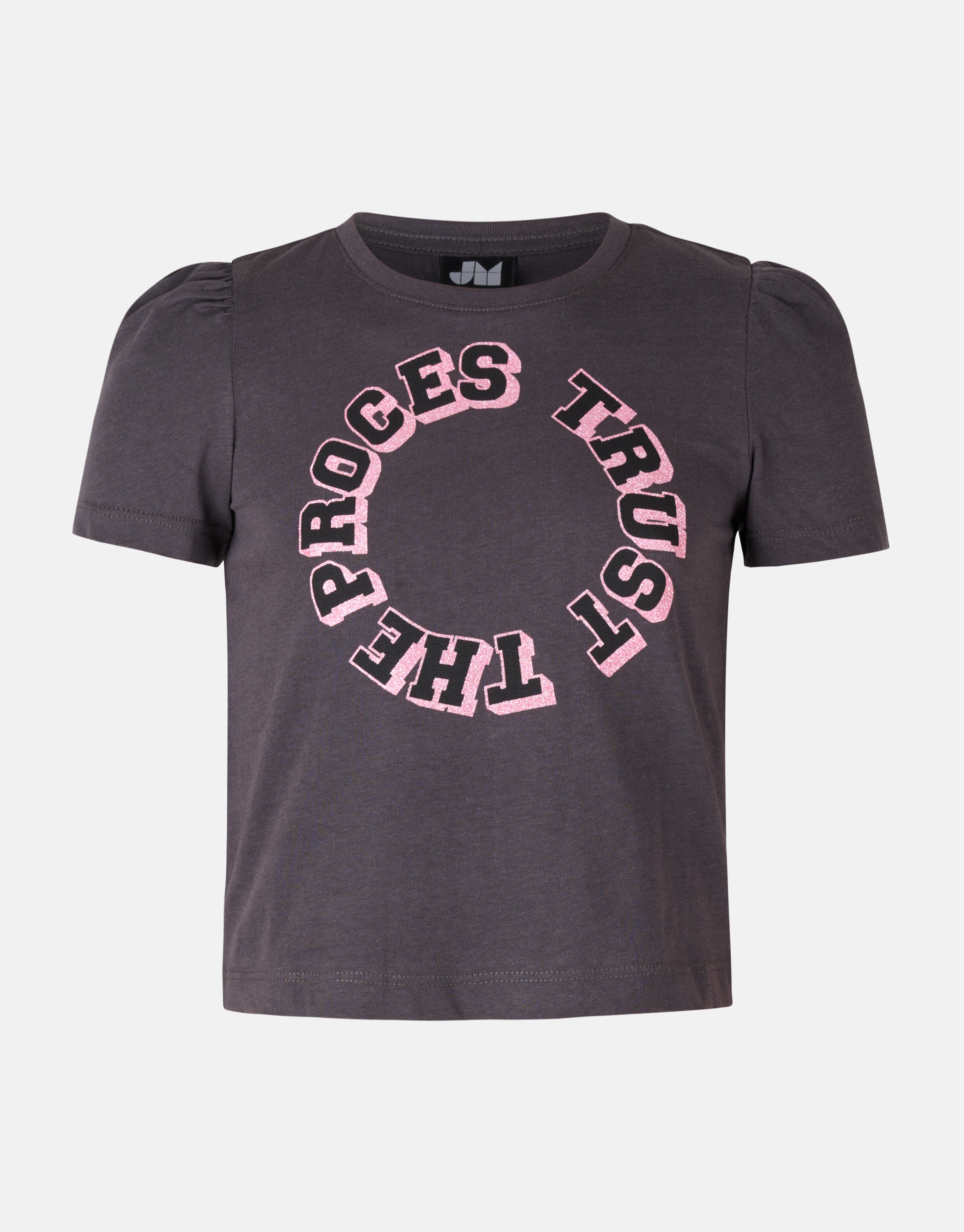 Glitzer T-Shirt mit Puffärmel JILL&MITCH