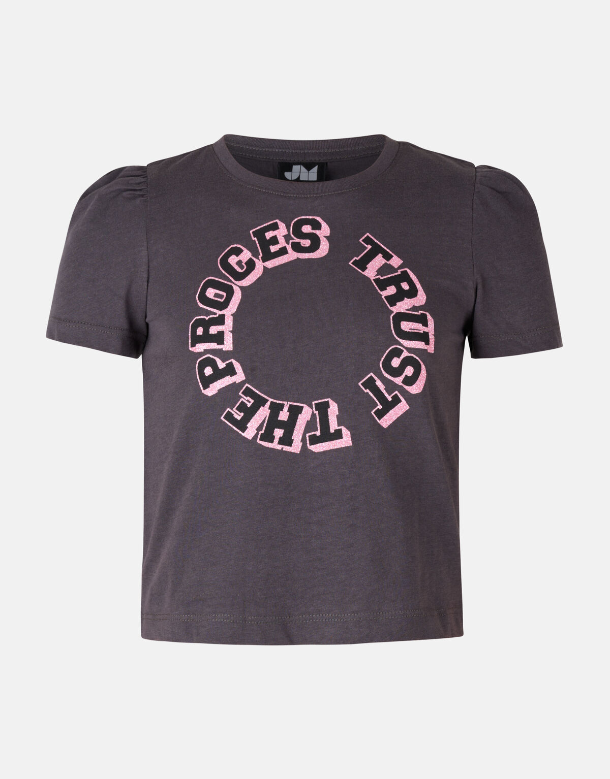Glitzer T-Shirt mit Puffärmel JILL&MITCH