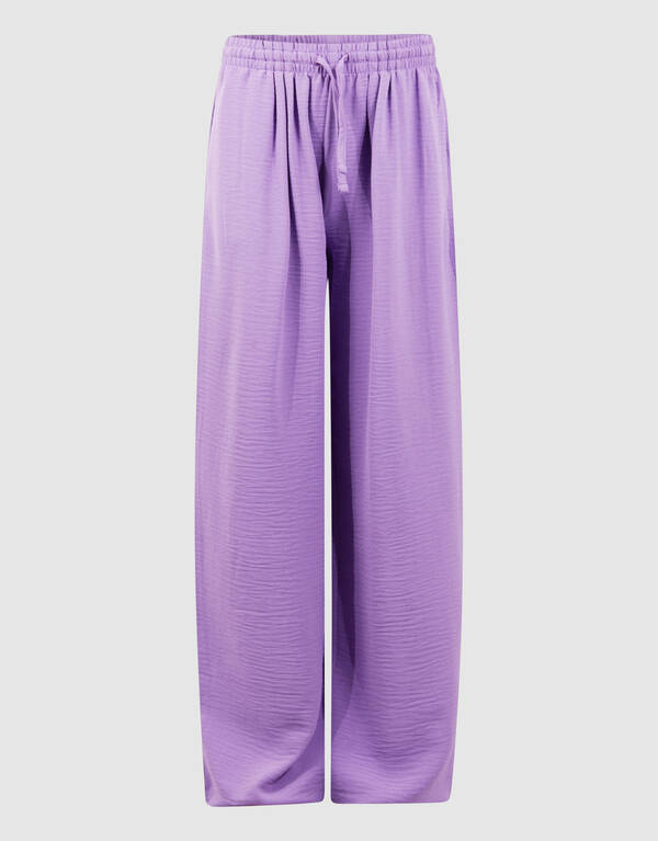 Twist Wide Leg Hose Lila SHOEBY GIRLS