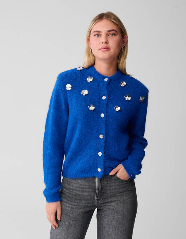 Blumenweste Blau SHOEBY WOMEN