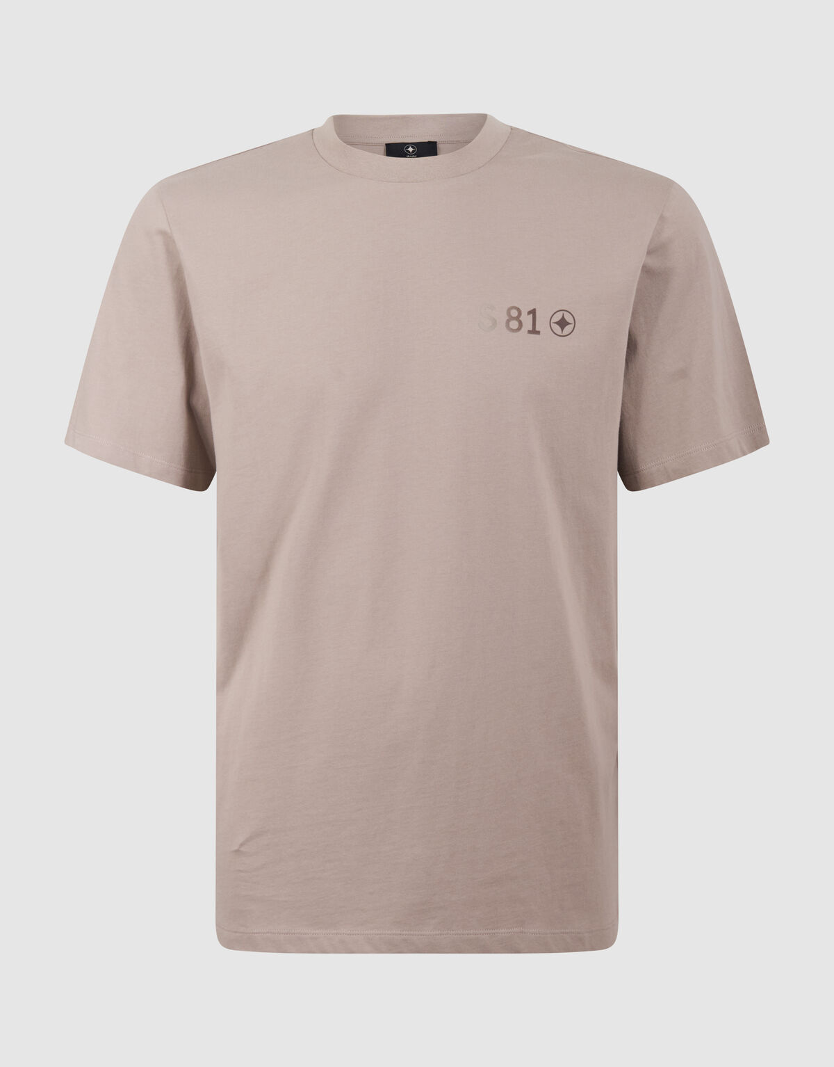Gradient-Logo-Kunst T-Shirt Hellbraun SHOEBY MEN