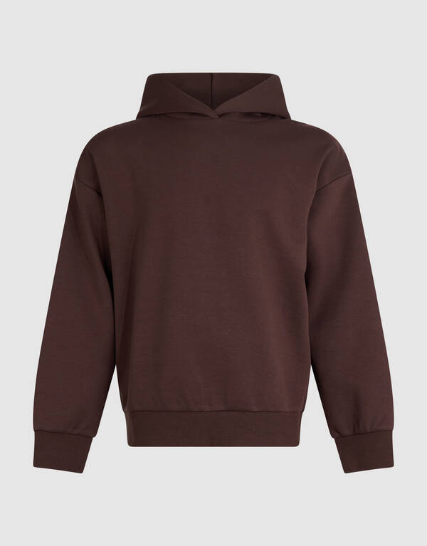Interlock-Hoodie Dunkelbraun SHOEBY MEN